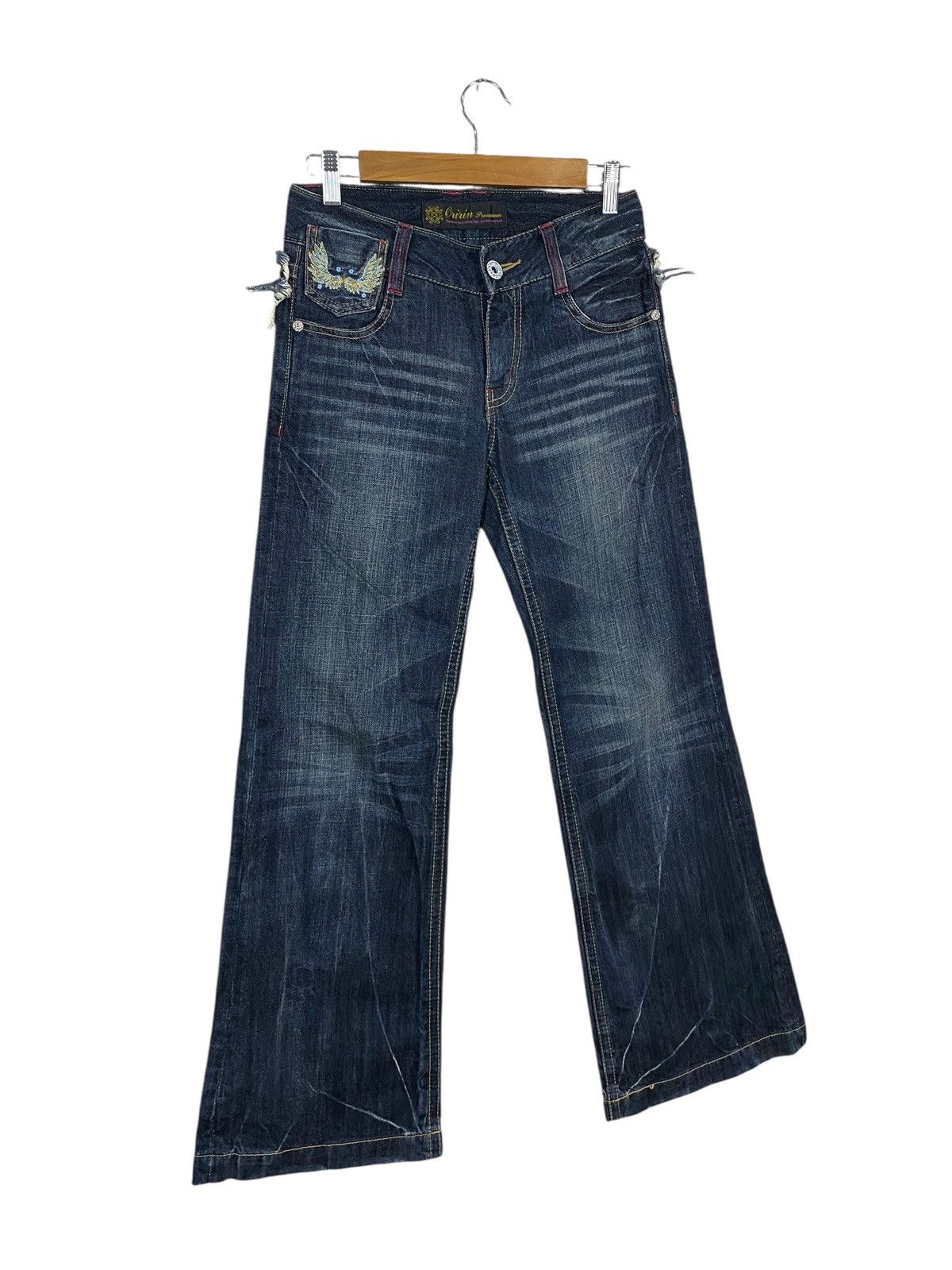 Seditionaries Japanase brand oririn gothic flared denim very rare Size US 28 / EU 44 - 5 Thumbnail