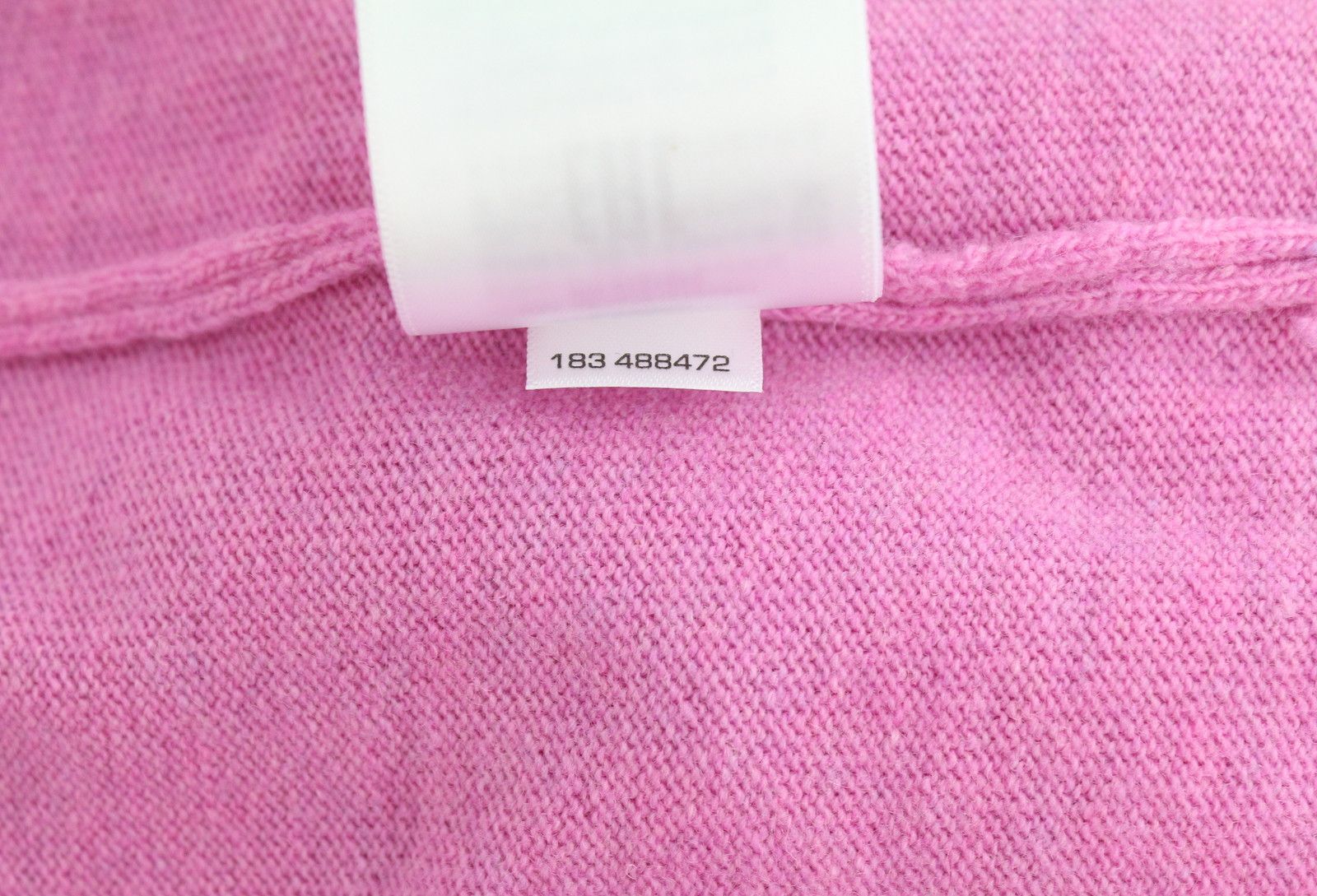 Gant EXTRAFINE LAMBSWOOL V-NECK L Light Fuchsia Knit 88065 Size L / US 10 / IT 46 - 10 Thumbnail