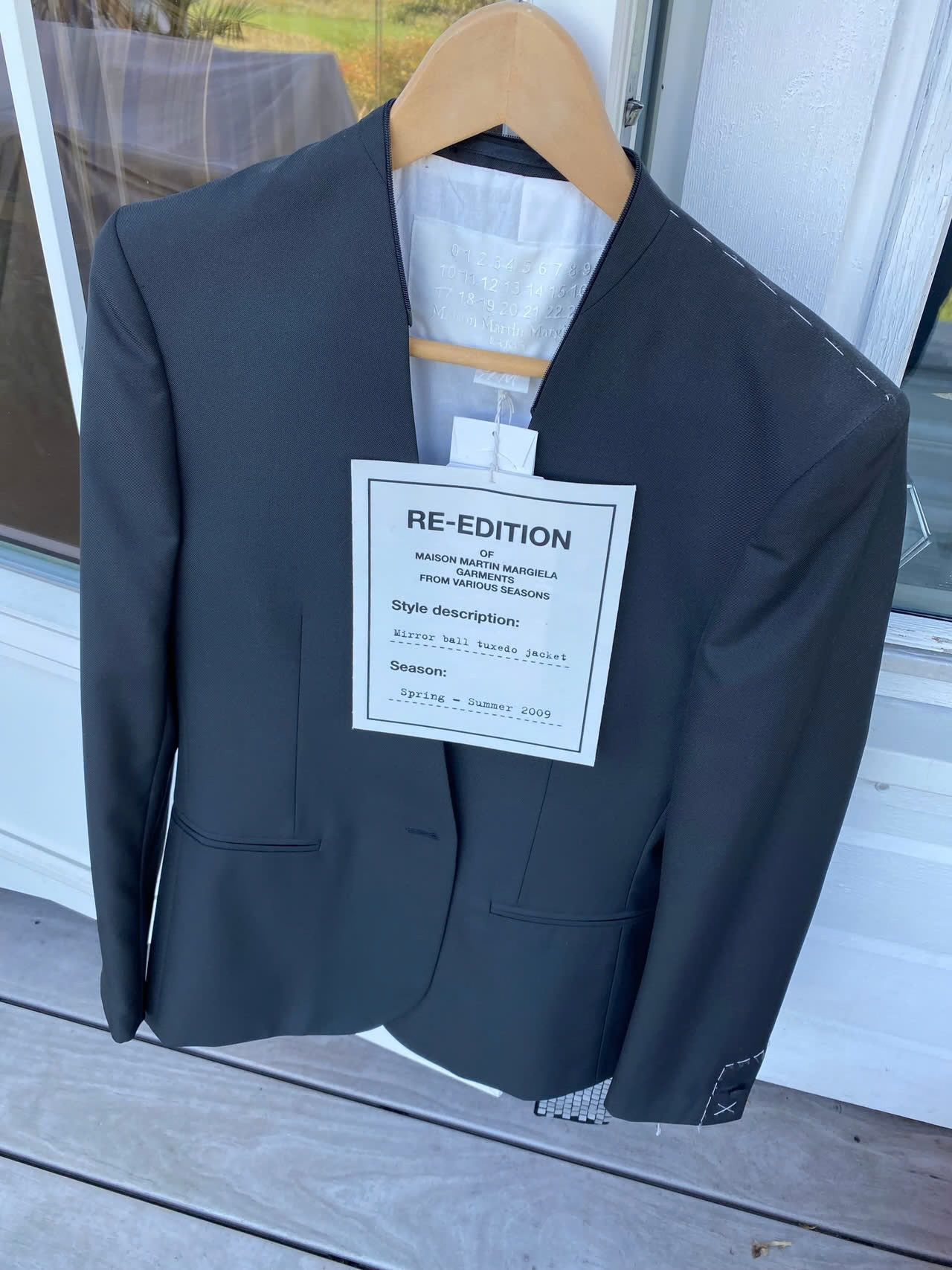 Maison Margiela Maison Margiela x HM Mirror ball tuxedo jacket Size 46S - 5 Thumbnail