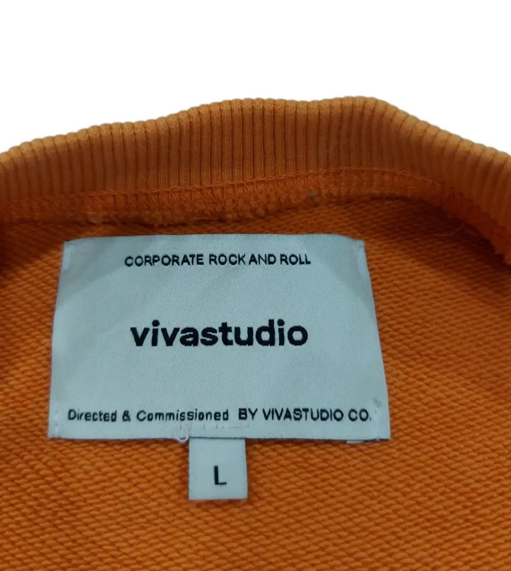 Vivastudio Rare! Vivastudio Streetwear Designer Backhit Sweatshirt Size US L / EU 52-54 / 3 - 8 Thumbnail