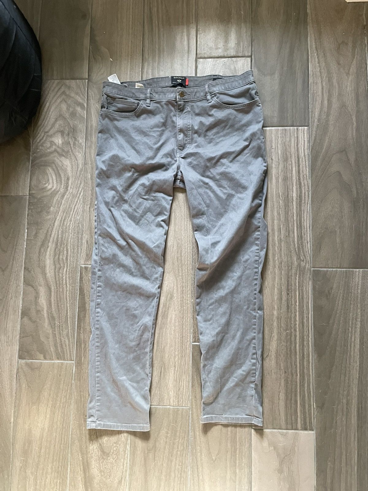 Dockers DOCKERS KHAKI - grey / dark grey (W38-L34) Size US 38 / EU 54 - 1 Thumbnail
