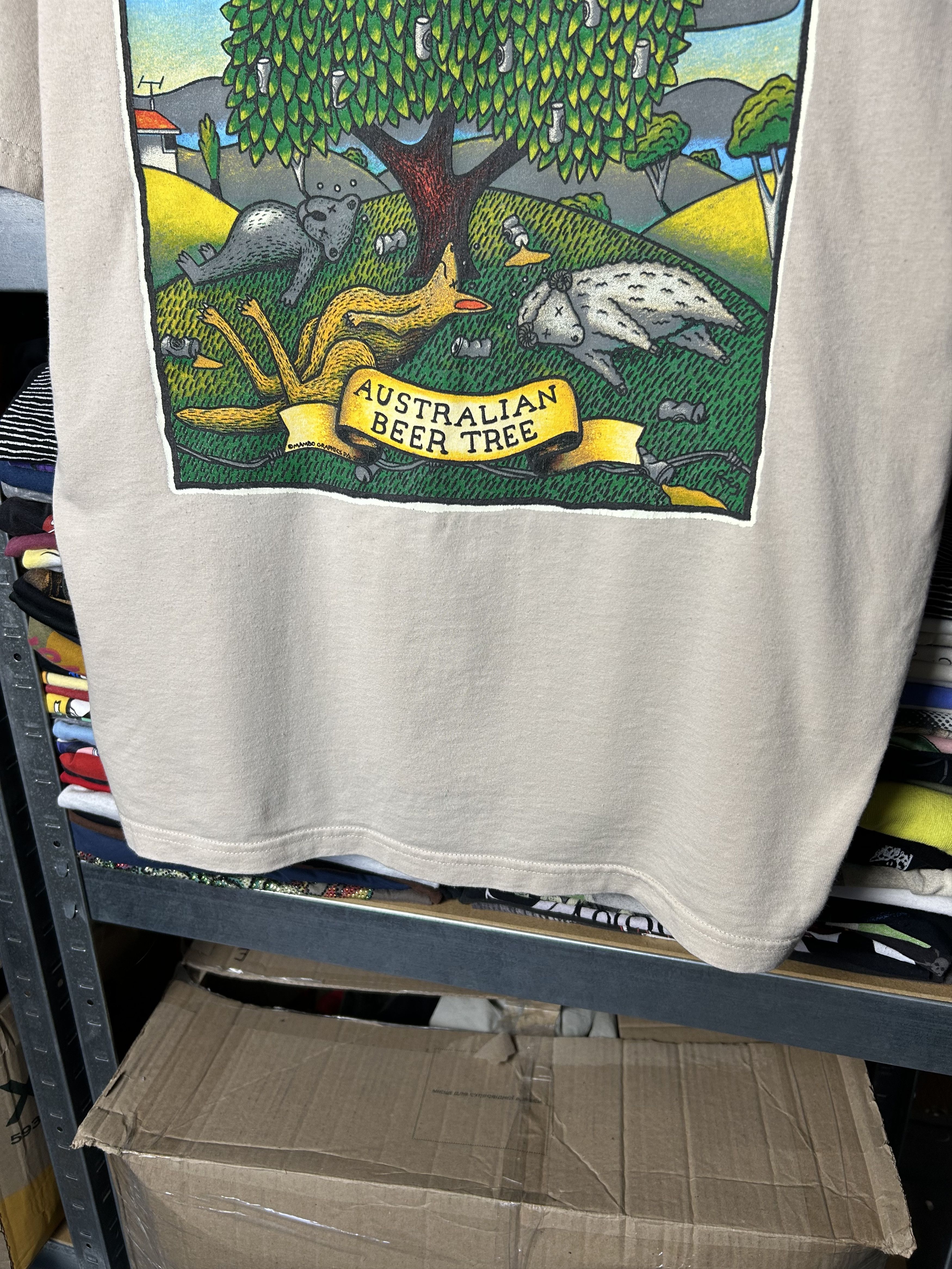 Mambo Vintage 2000 Mambo Reg Mombasa Australian Beer Tree T-shirt Size US XL / EU 56 / 4 - 12 Thumbnail