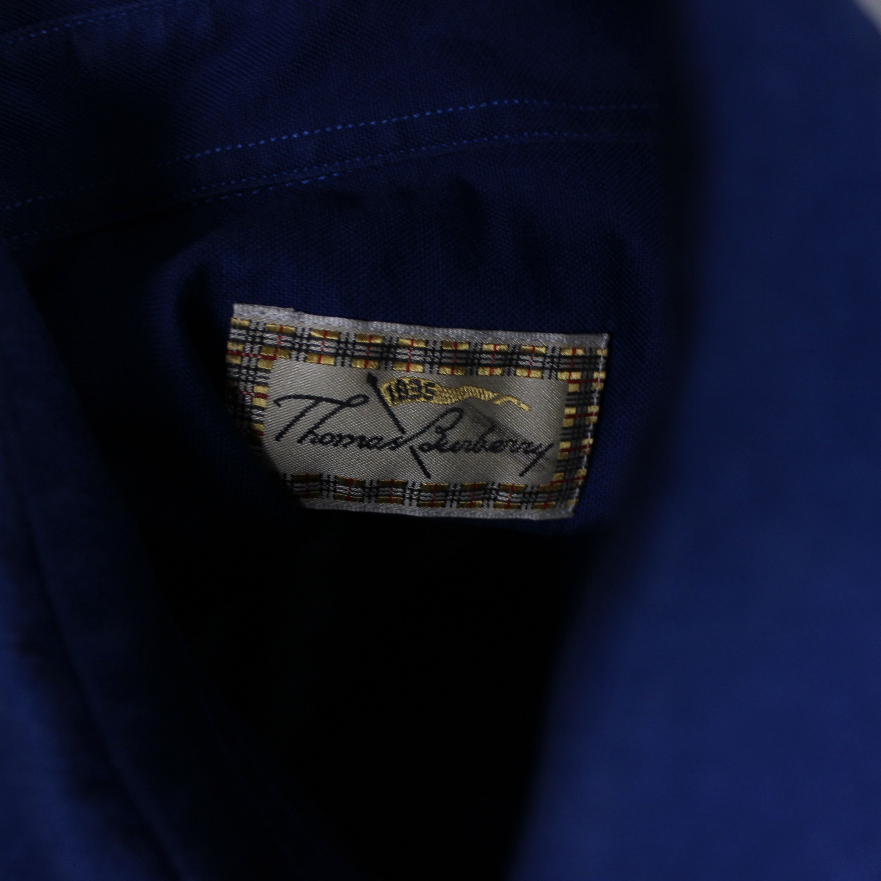 Burberry Thomas Burberry vintage buttons ups shirt rarity S M Size US M / EU 48-50 / 2 - 3 Thumbnail