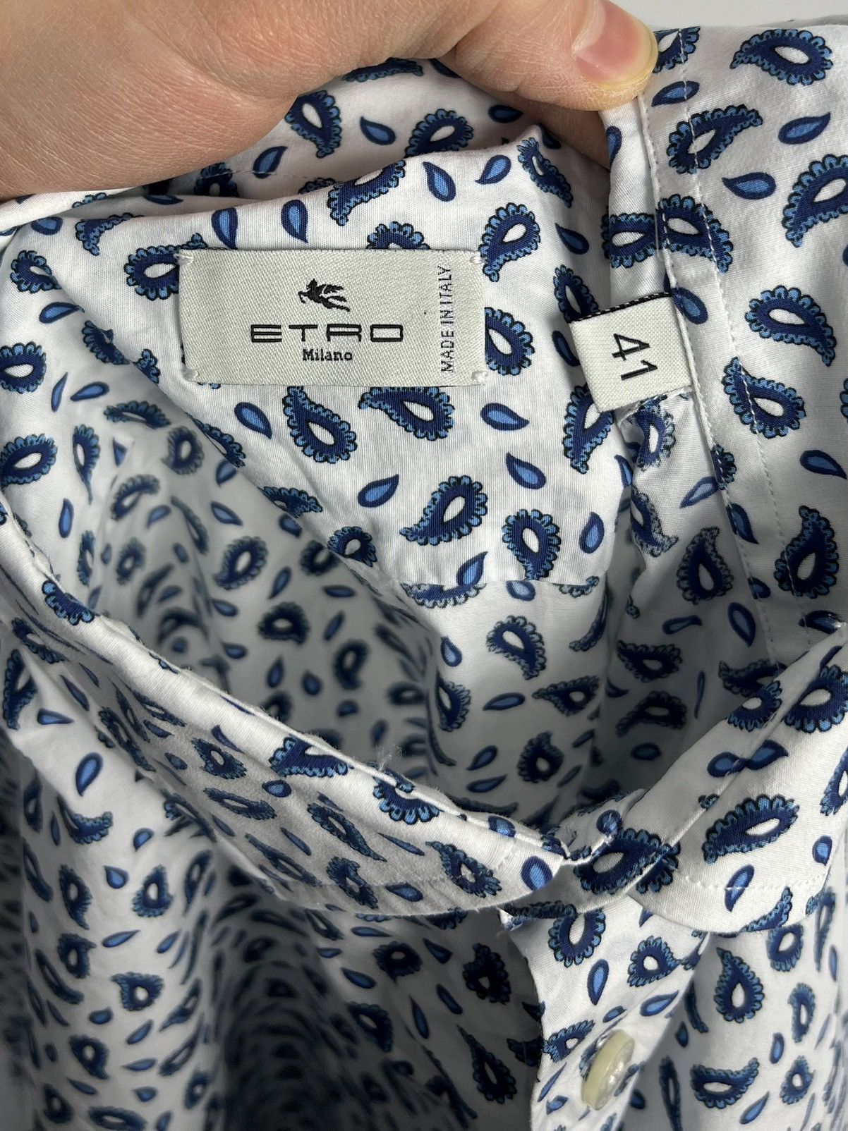 Etro Etro Milano Shirt, Patterns, Made in Italy Size US M / EU 48-50 / 2 - 4 Thumbnail