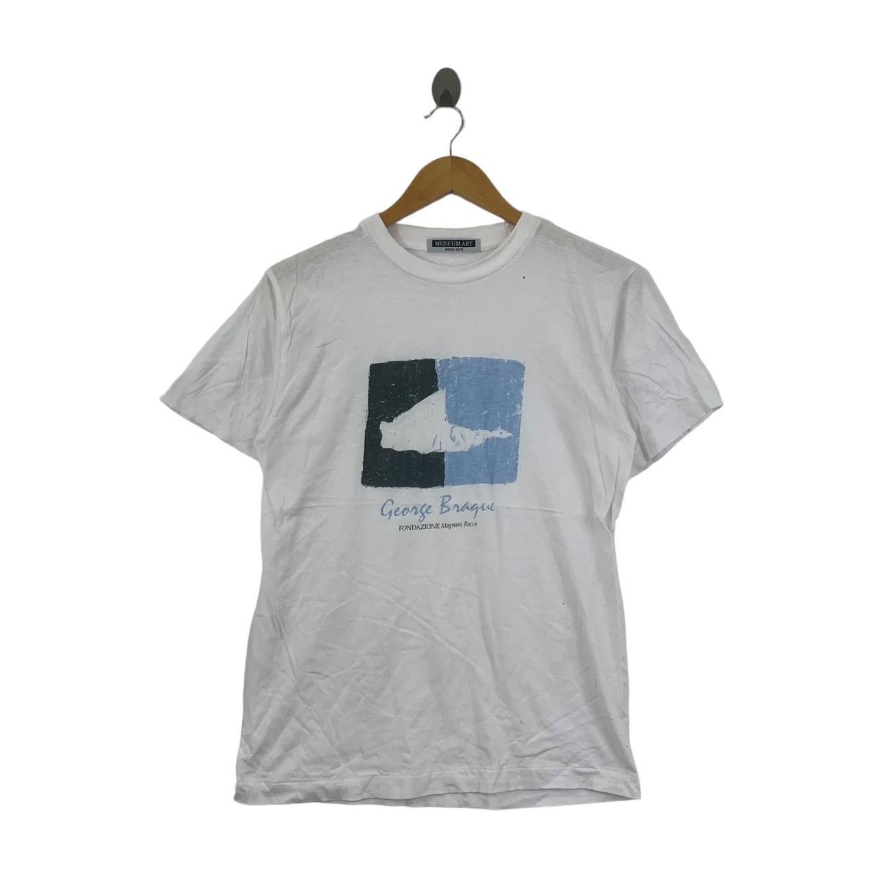 Vintage Vintage GEORGES BRAQUE Les Etoiles Painting Tee Shirt Top Size US S / EU 44-46 / 1 - 1 Thumbnail