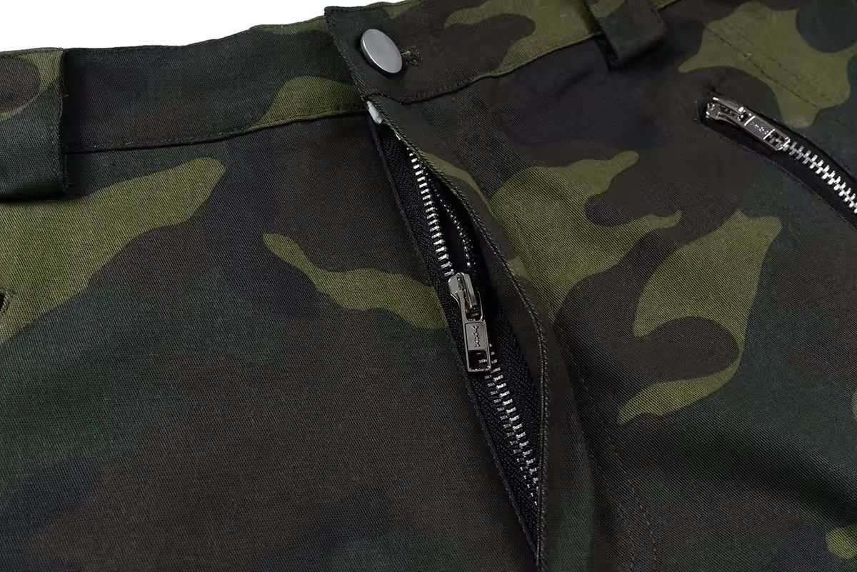Japanese Brand × Jean Camouflage Wide Leg Cargo Pant Size US 34 / EU 50 - 4 Thumbnail