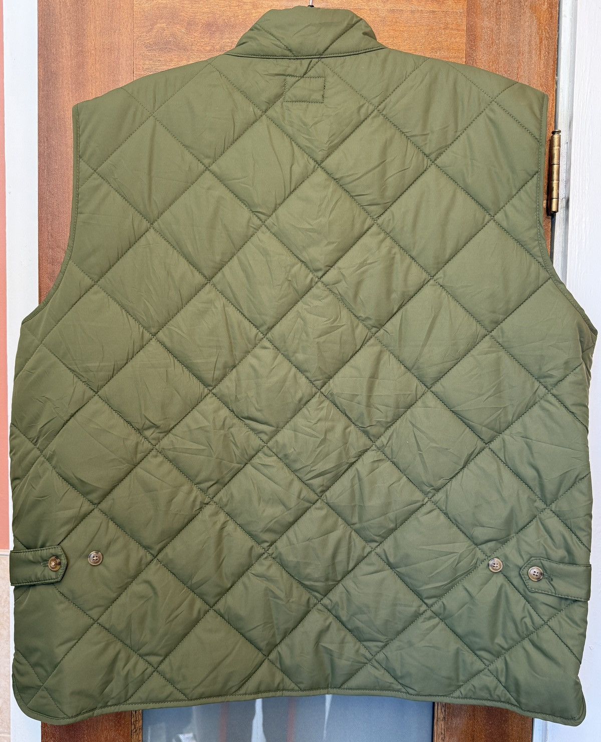 J.Crew J.Crew Men’s Outerwear Diamond Quilted Big Man Vest Size US XXL / EU 58 / 5 - 7 Thumbnail