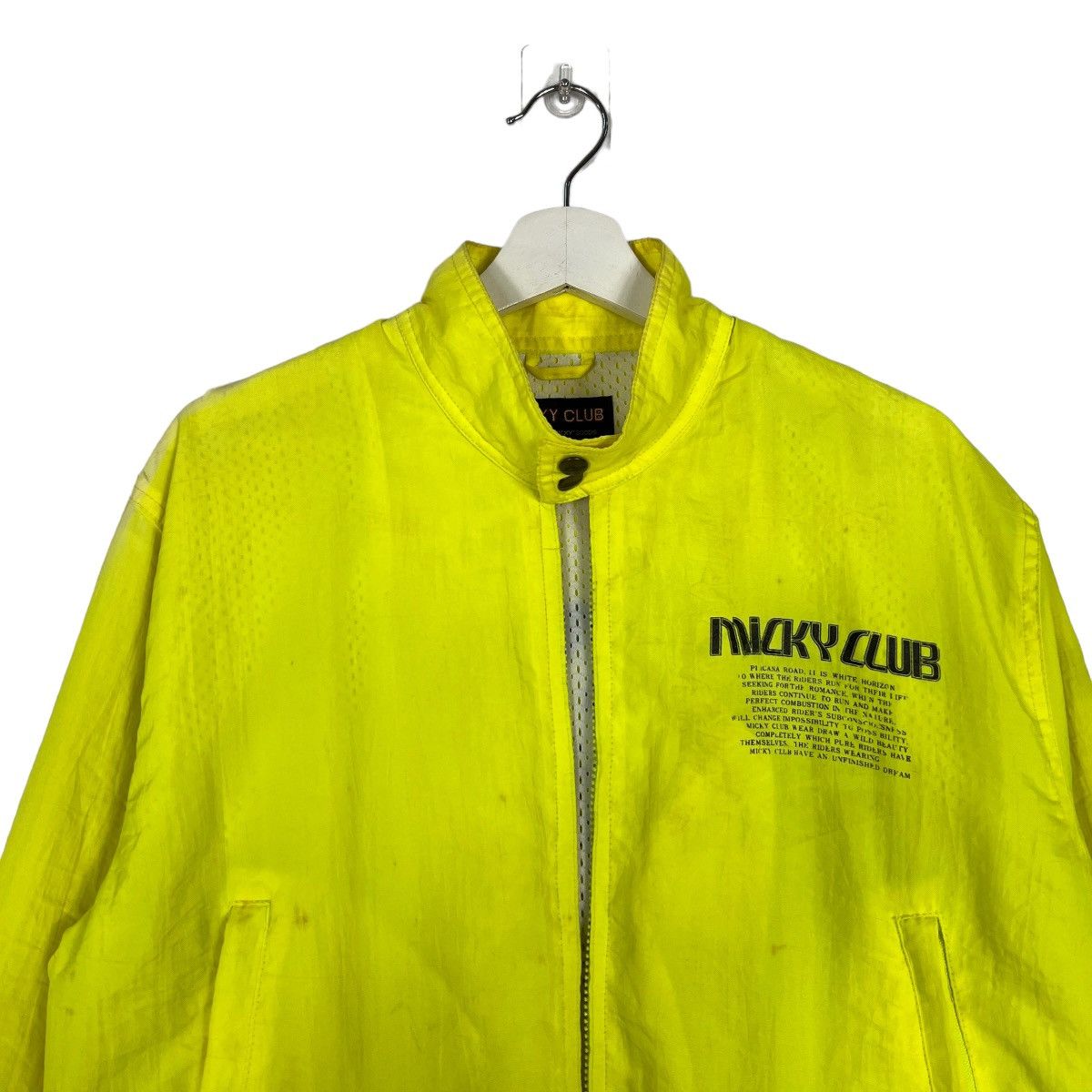 Japanese Brand 🔥 VINTAGE MICKY CLUB RACING TEAM RIDING JACKET Size US M / EU 48-50 / 2 - 3 Thumbnail