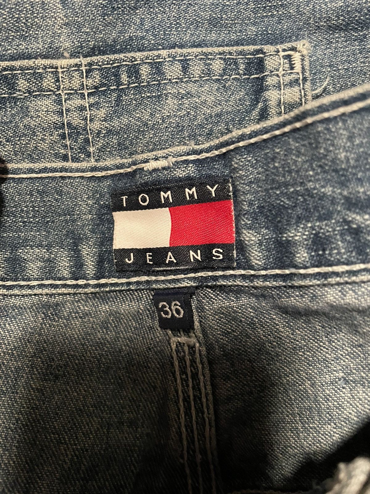 Tommy Hilfiger Y2K BAGGY Tommy Hilfiger Jorts Size US 36 / EU 52 - 4 Thumbnail