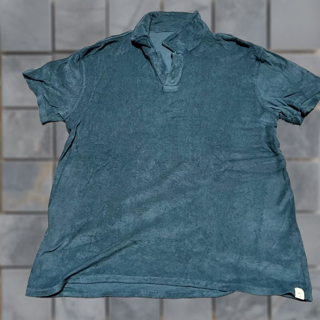 Grayers Grayers Polo Shirt Mens Medium Green Terry Cotton Tagless Green M Mens Size US M / EU 48-50 / 2 - 1 Thumbnail