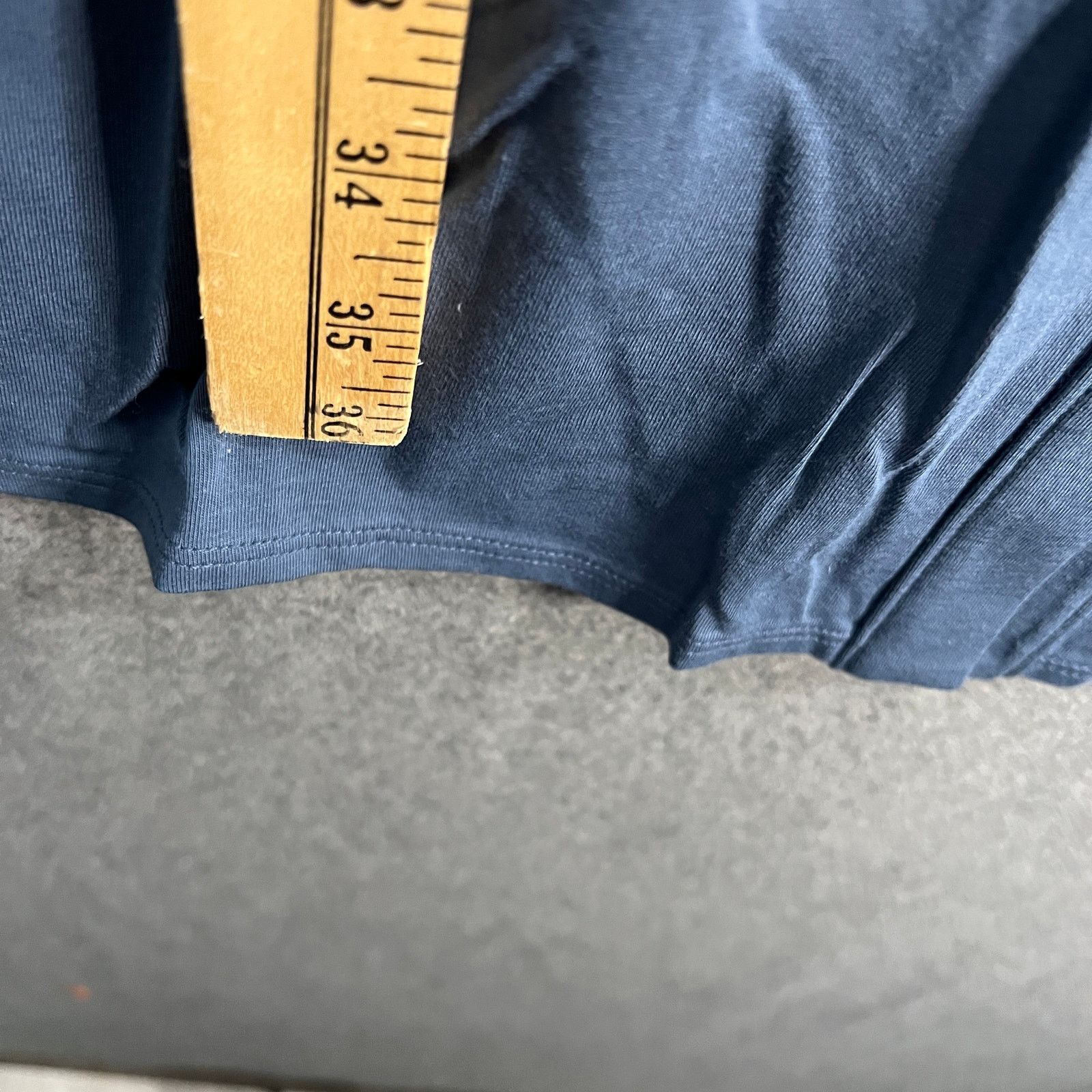 Other AnyBody Cozy Knit Button Front Long Cardigan Medium Indigo Size M / US 6-8 / IT 42-44 - 4 Thumbnail