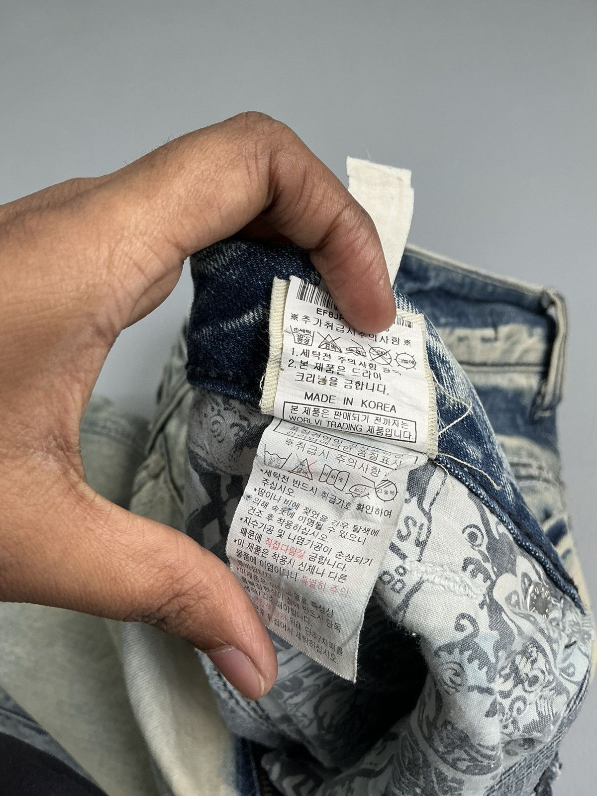 Japanese Brand Vintage Evisu inspired seagull denim Size US 38 / EU 54 - 9 Thumbnail