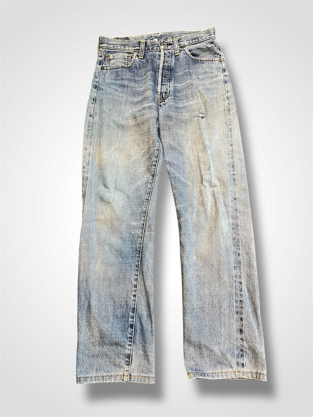 Levi's Vintage Clothing Vintage 1998 Levi’s 501XX LVC Big E Selvedge Size US 29 - 1 Thumbnail