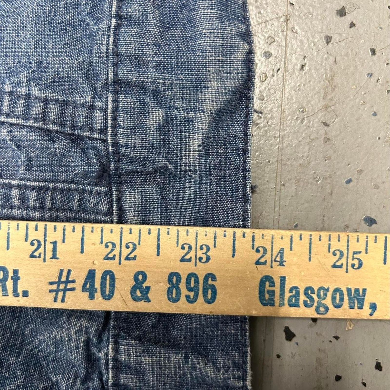 Other VTG 70s/80s Blue Bell Maverick Blue denim jacket Size US L / EU 52-54 / 3 - 5 Thumbnail