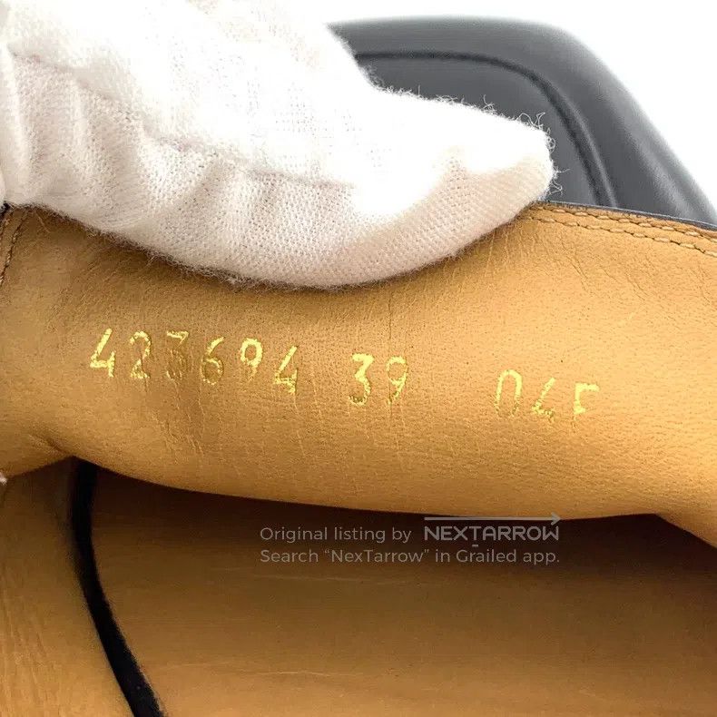 Gucci Gucci Black logo striped webbing wrap head flat slippers Size US 8.5 / IT 38.5 - 6 Thumbnail