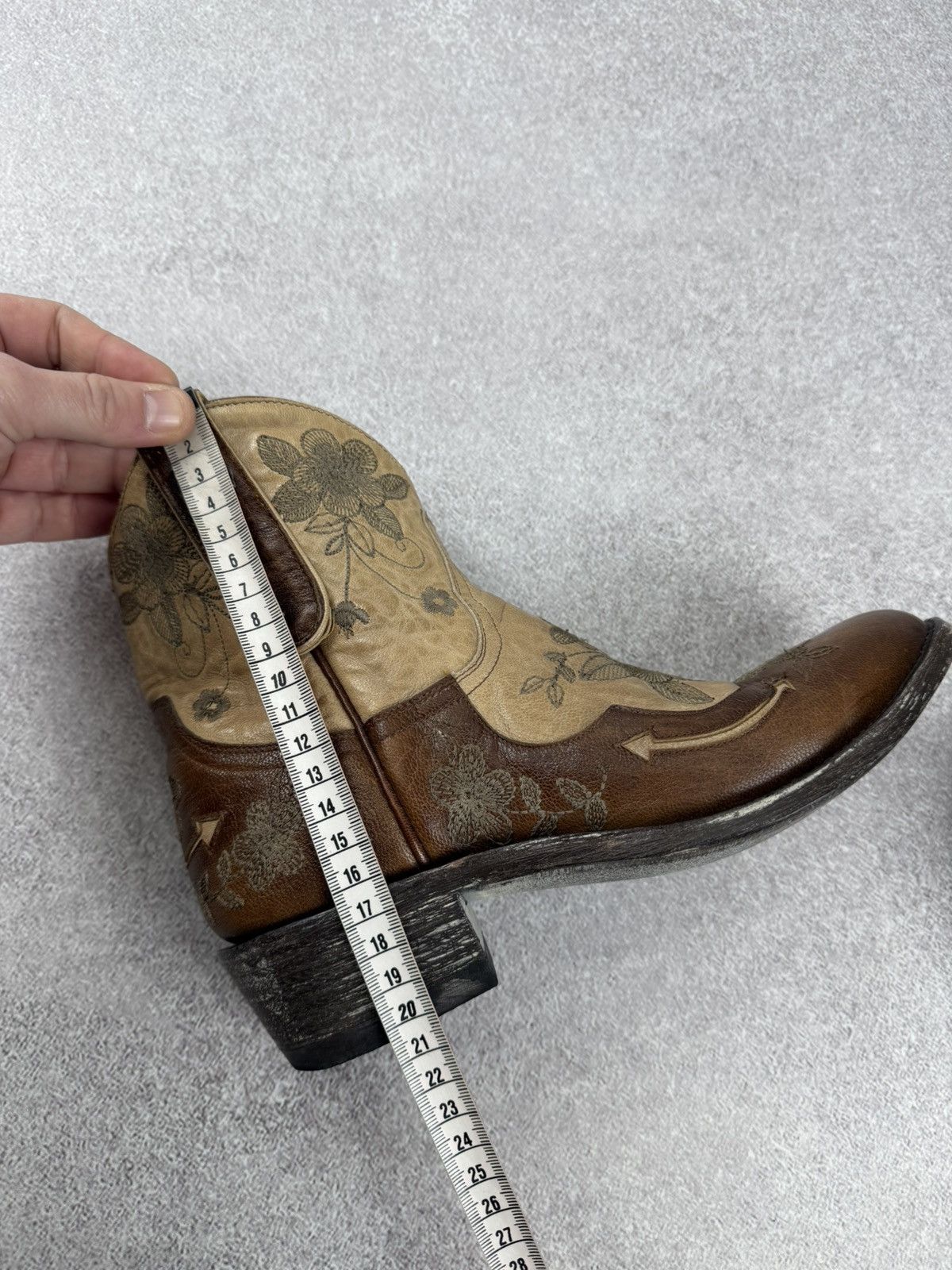 Old Gringo Old Gringo Mexicana Ankle Western Cowboy Boots Size 37 Size US 7 / IT 37 - 17 Thumbnail
