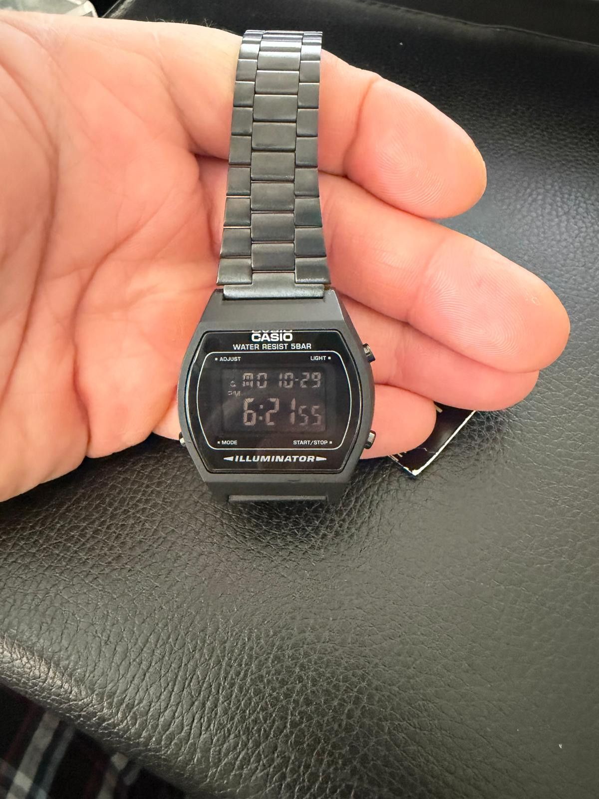 Casio Casio collection black steel NEW SEASON UNISEX B640WB-1BEF Size ONE SIZE - 2 Thumbnail