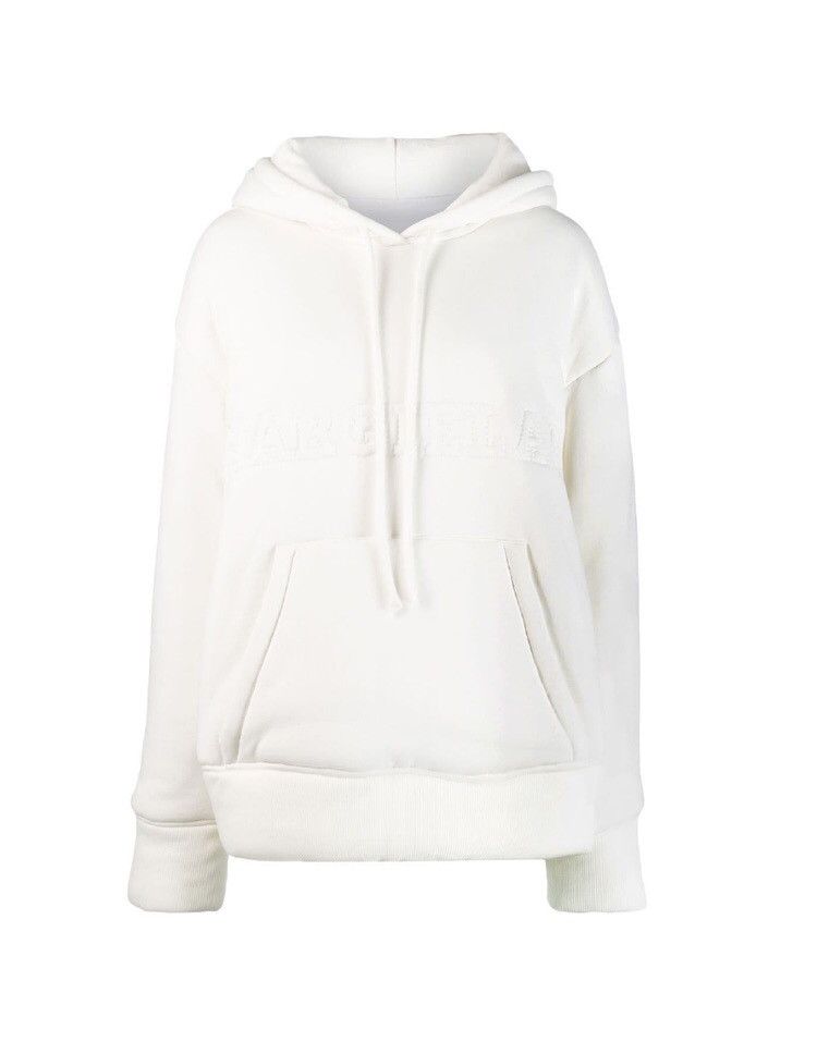 MM6 MM6 padded embossed oversized hoodie Size US M / EU 48-50 / 2 - 4 Thumbnail