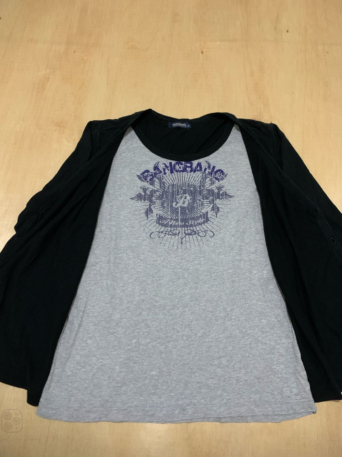 Japanese Brand Y2k Bangbang Ifsixwasnine Punk style Longslevee Size US M / EU 48-50 / 2 - 2 Thumbnail