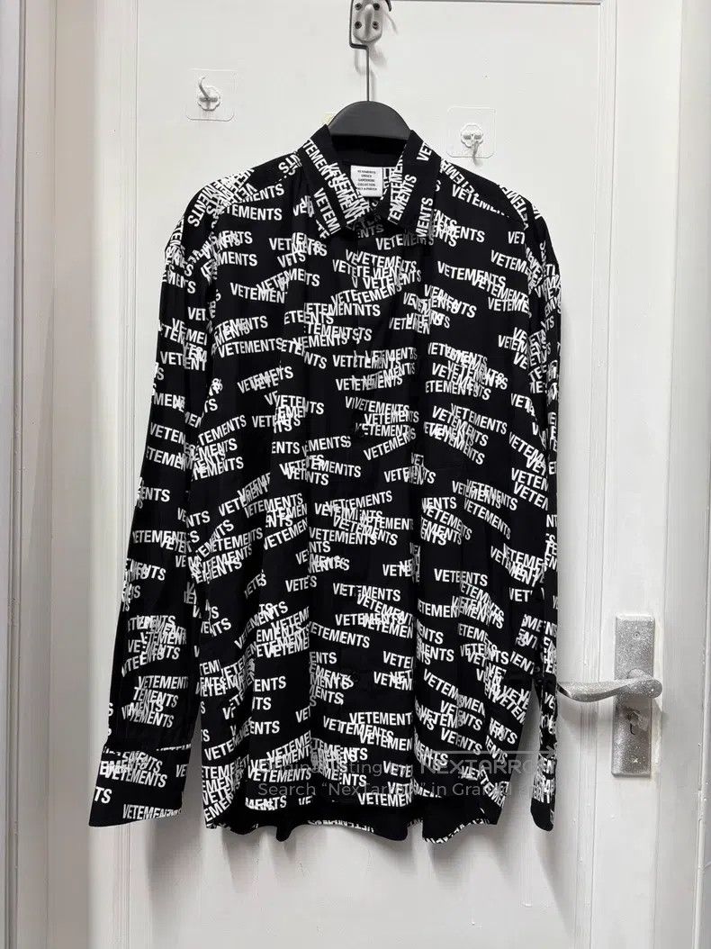 Vetements VETEMENTS Full Print Bullet Screen Shirt Size US M / EU 48-50 / 2 - 1 Thumbnail
