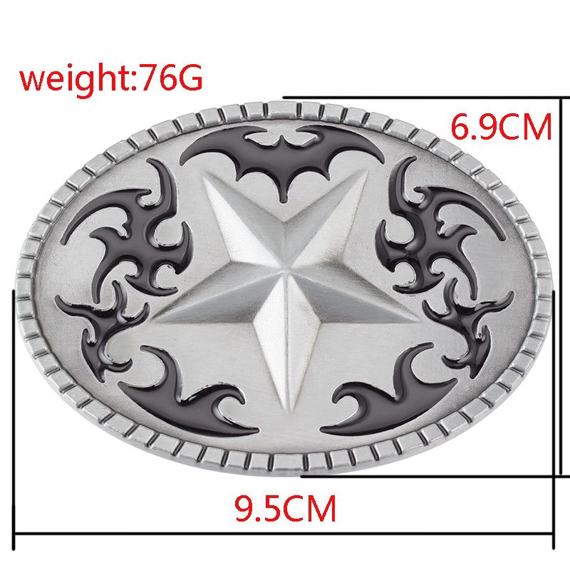 Designer Star Design Vintage Belt Riveted Belts Menswear Accessories Size ONE SIZE - 2 Thumbnail