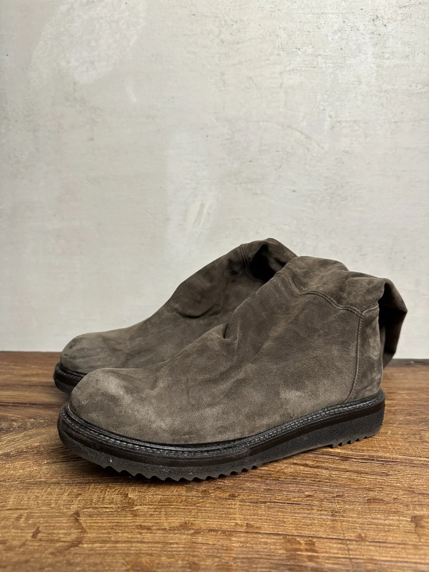 Rick Owens Rick Owens FW15 Sphinx Creeper High Knee Boots Size US 7 / IT 37 - 3 Thumbnail