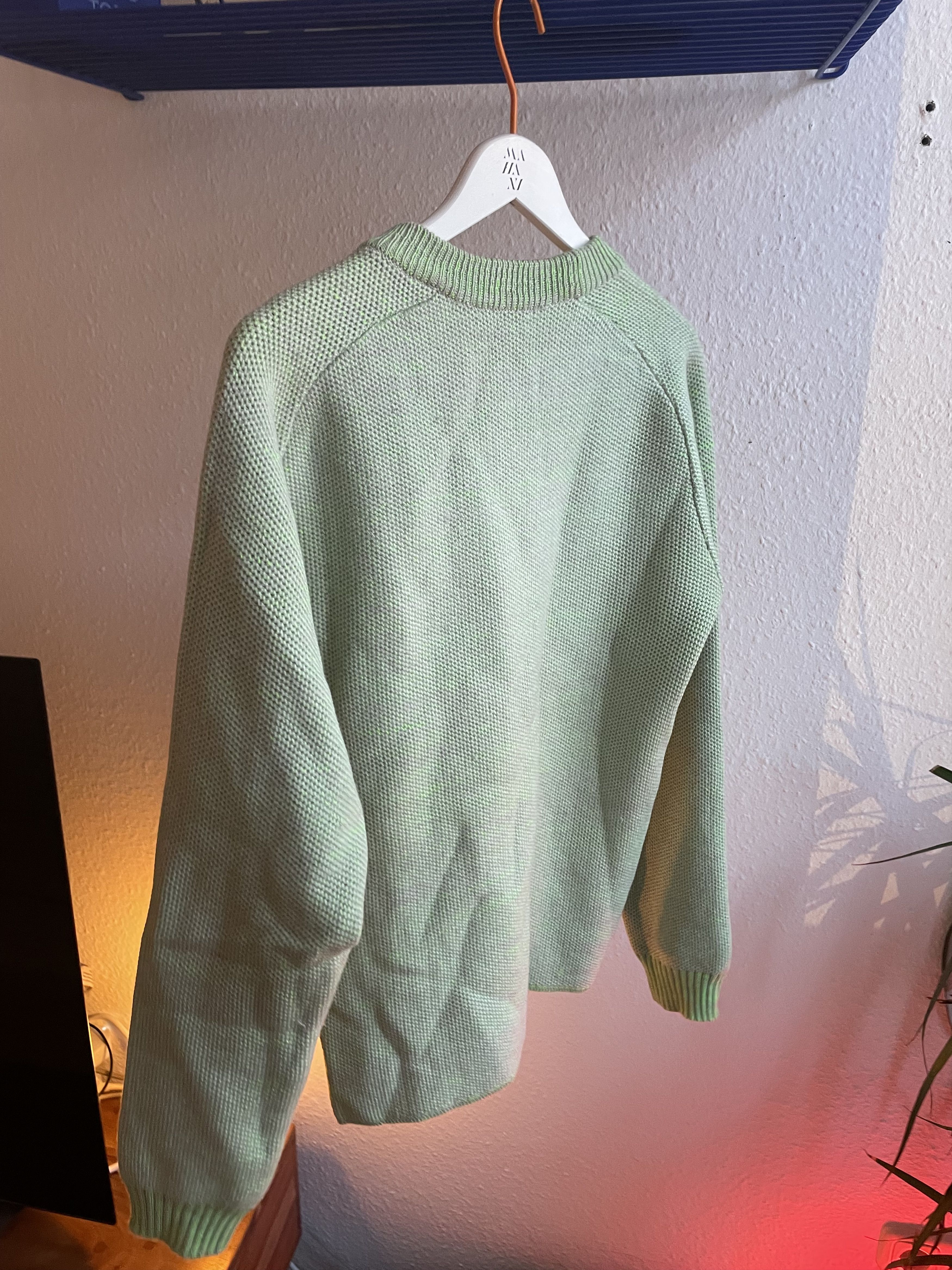 Mugler Green Neon Thread Wool Mix Size US M / EU 48-50 / 2 - 4 Thumbnail