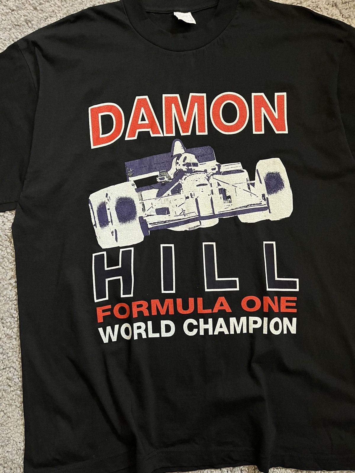 Formula 1 Vintage Damon Hill T-shirt Size US XL / EU 56 / 4 - 2 Thumbnail