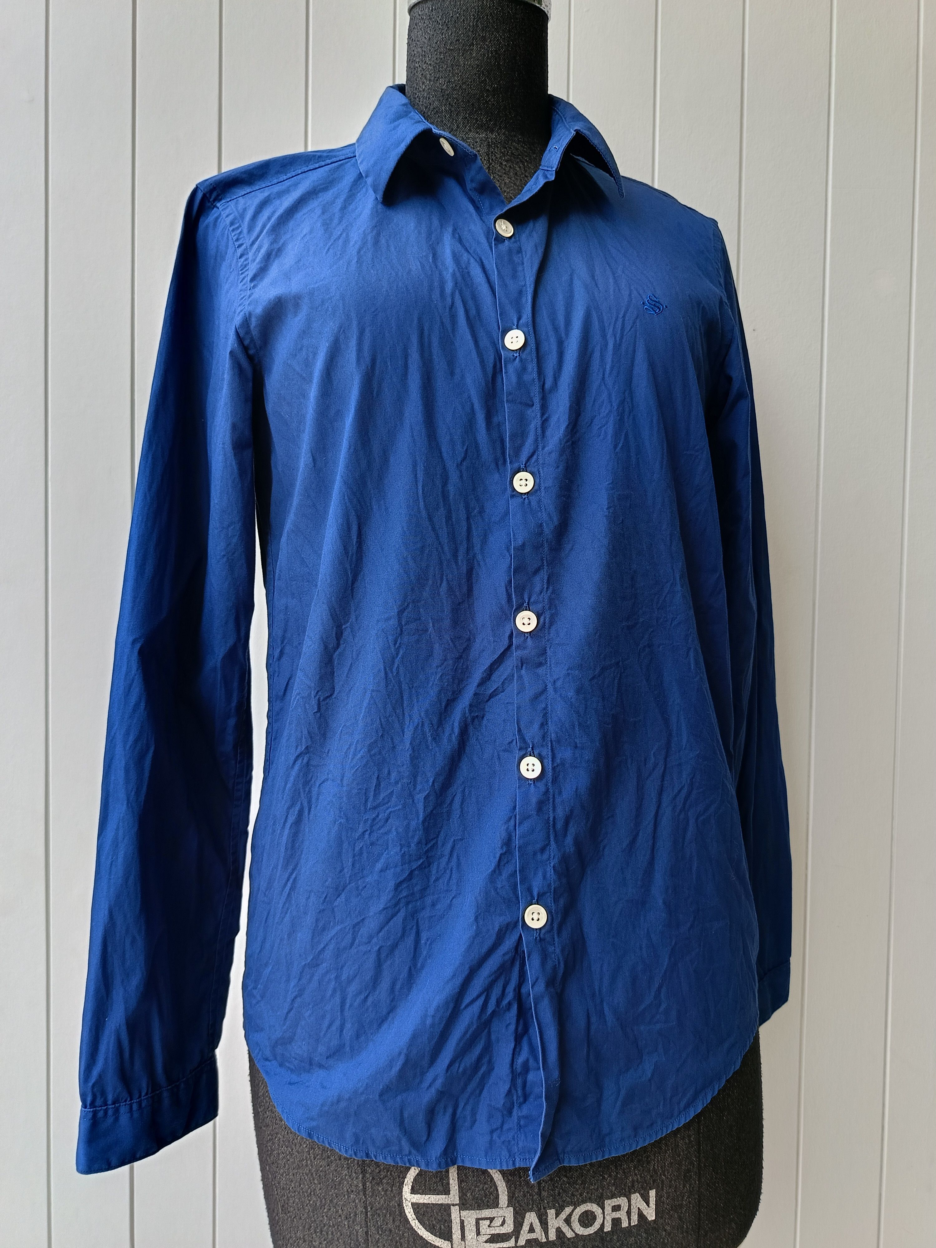 Japanese Brand × STUDIOUS Studious 0 Japan blue shirt XS Size US XS / EU 42 / 0 - 8 Thumbnail