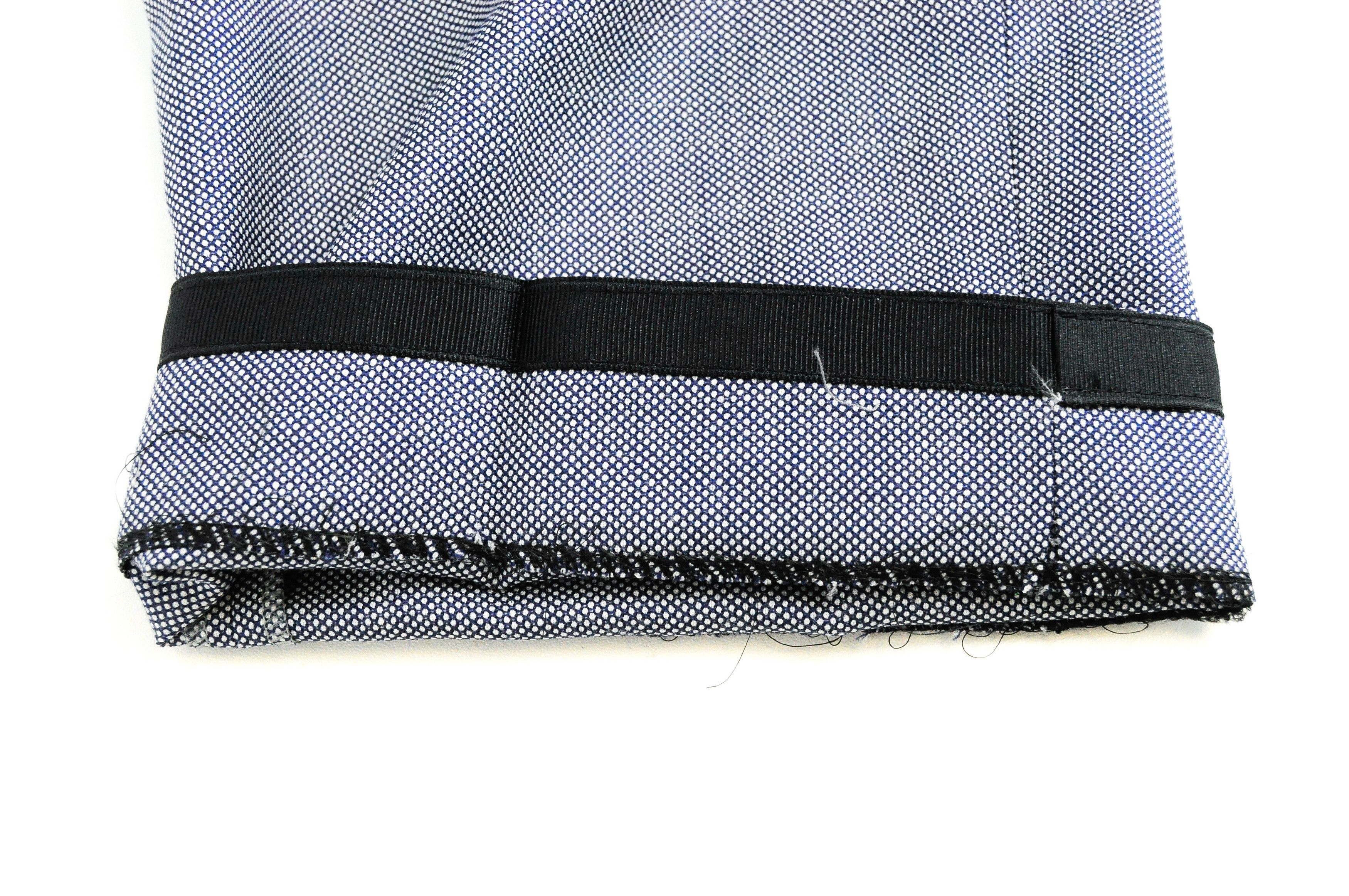 Suitsupply UK40S Blue Wool Pleated Trousers 60275 Size US 40 / EU 56 - 6 Thumbnail