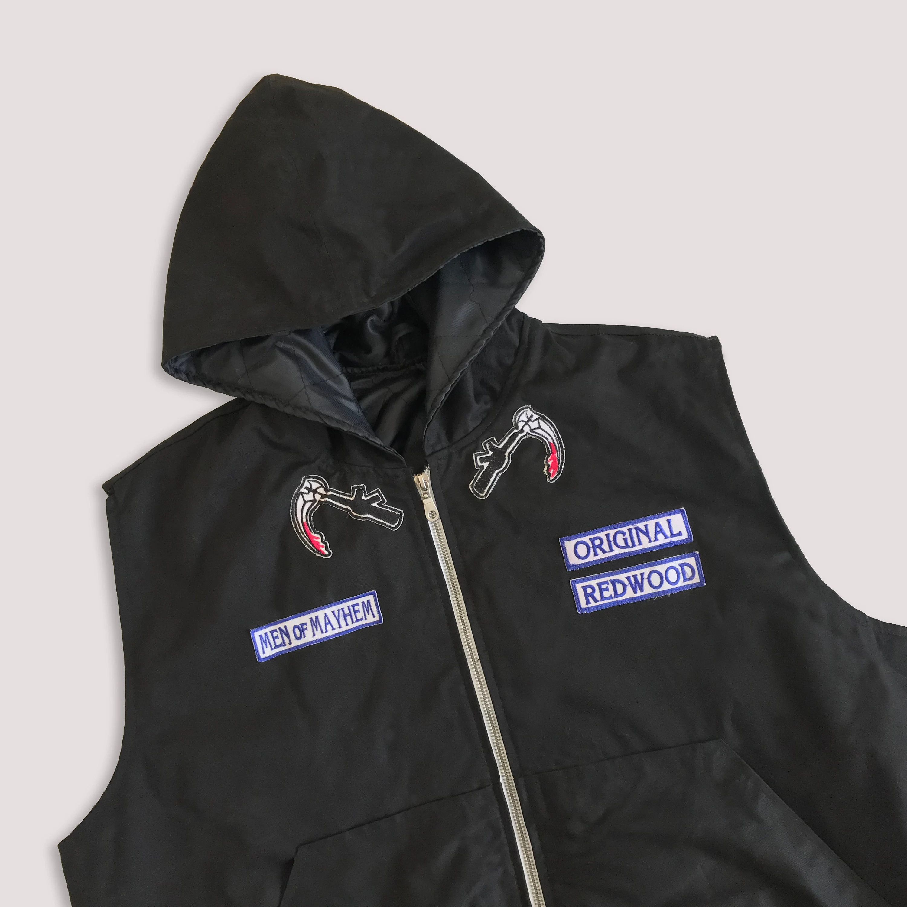Other SONS OF ANARCHY Biker Vest Y2K Hoodie Televison Oversize Size US XL / EU 56 / 4 - 6 Thumbnail
