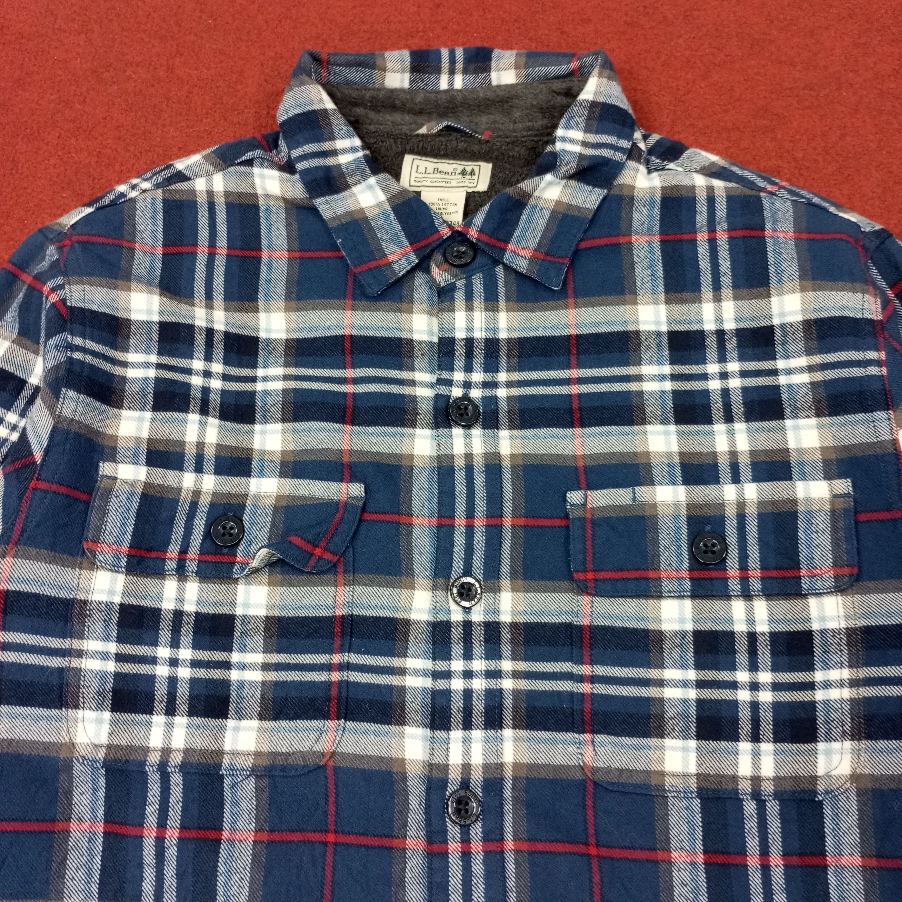 L.L. Bean L.L Bean Outdoor Brand Style Shirt c249n14 Size US M / EU 48-50 / 2 - 2 Thumbnail