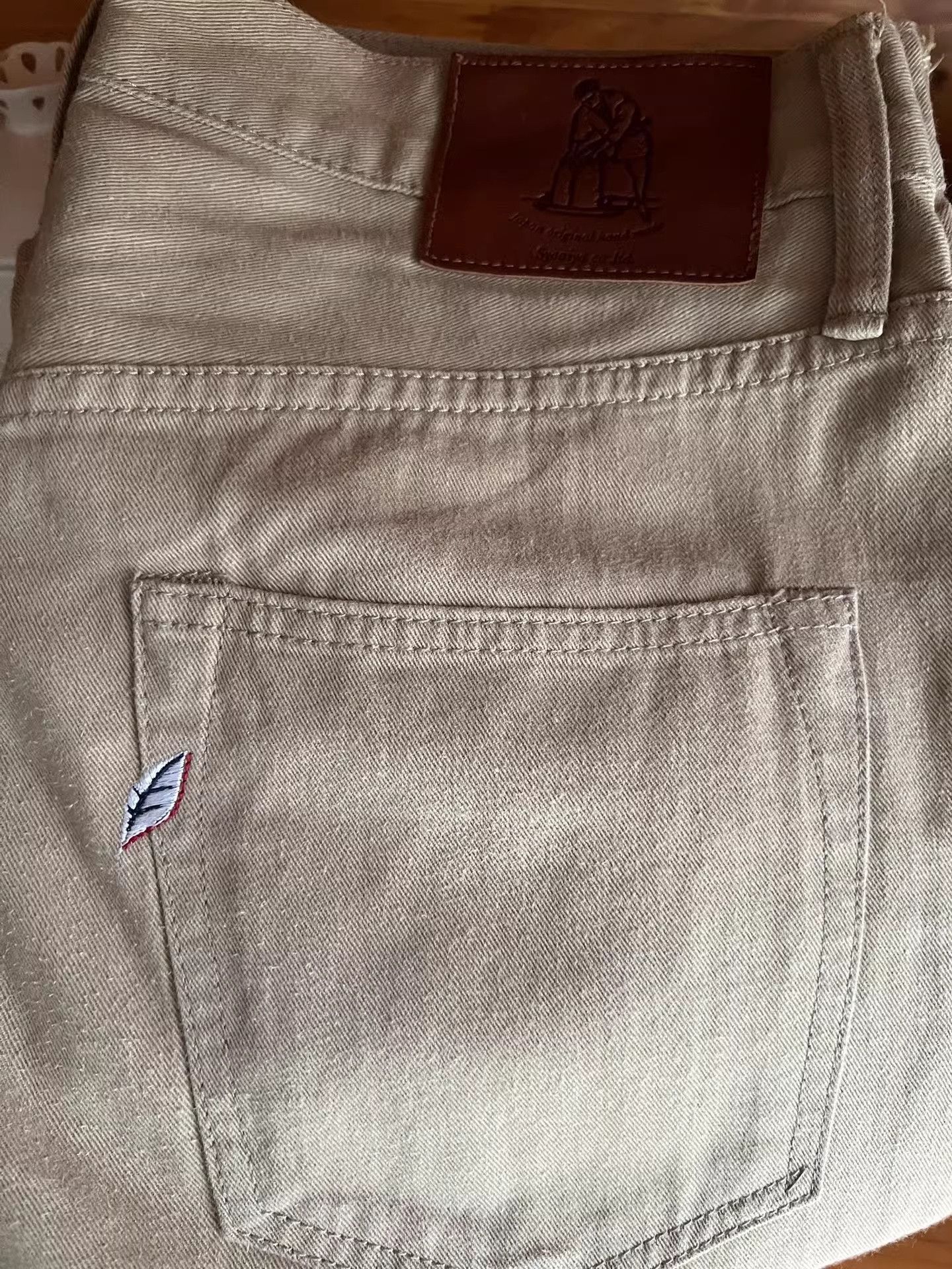 Pure Blue Japan Pure Blue Japan PBJ Straight Jeans Size US 31 - 8 Thumbnail