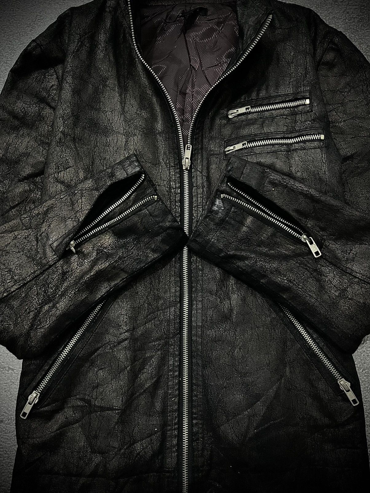 Japanese Brand 2000s Solare Leather Biker Jacket Tornado Mart Style Size US M / EU 48-50 / 2 - 5 Thumbnail