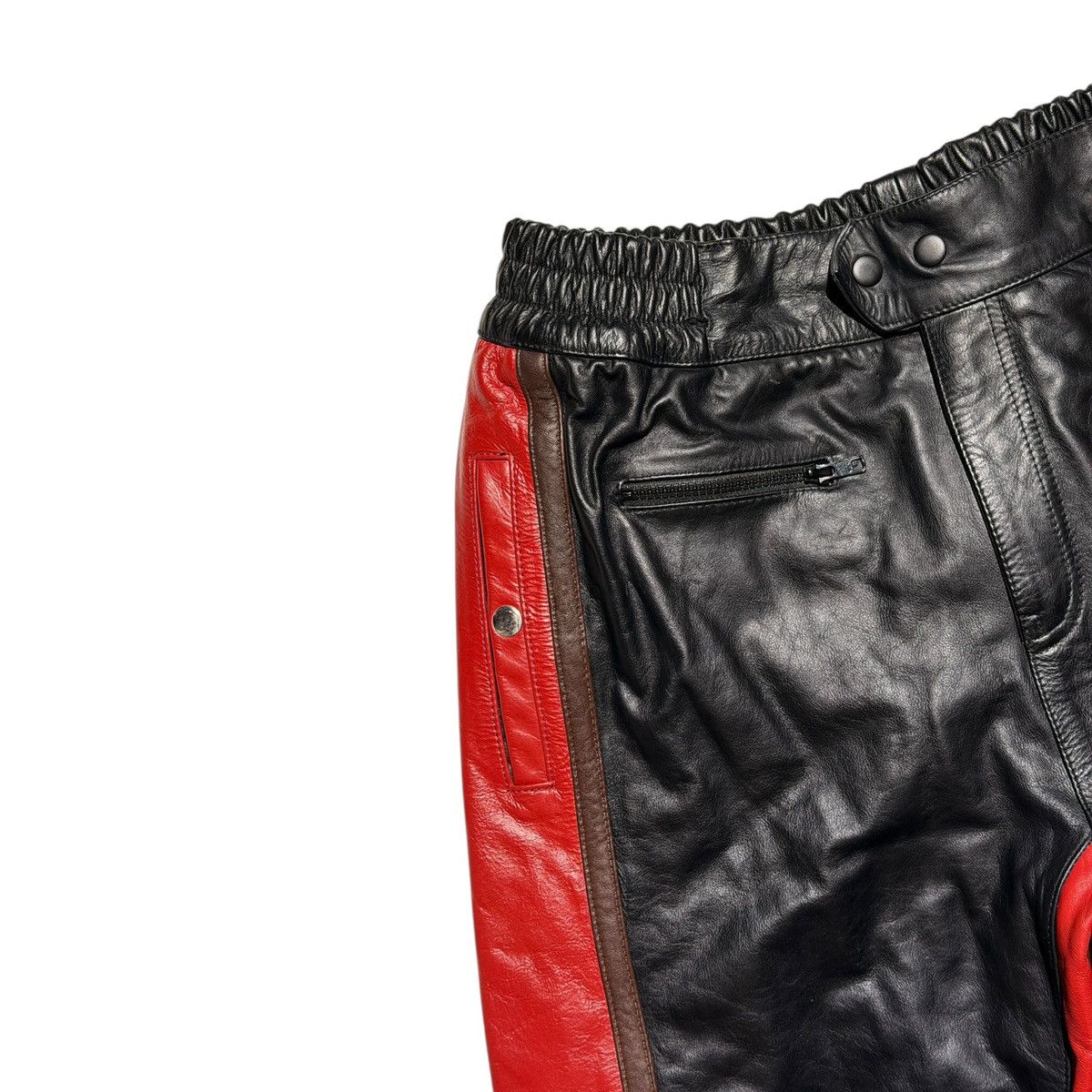NYRVA Leather motorcycle pant Size US 36 / EU 52 - 3 Thumbnail