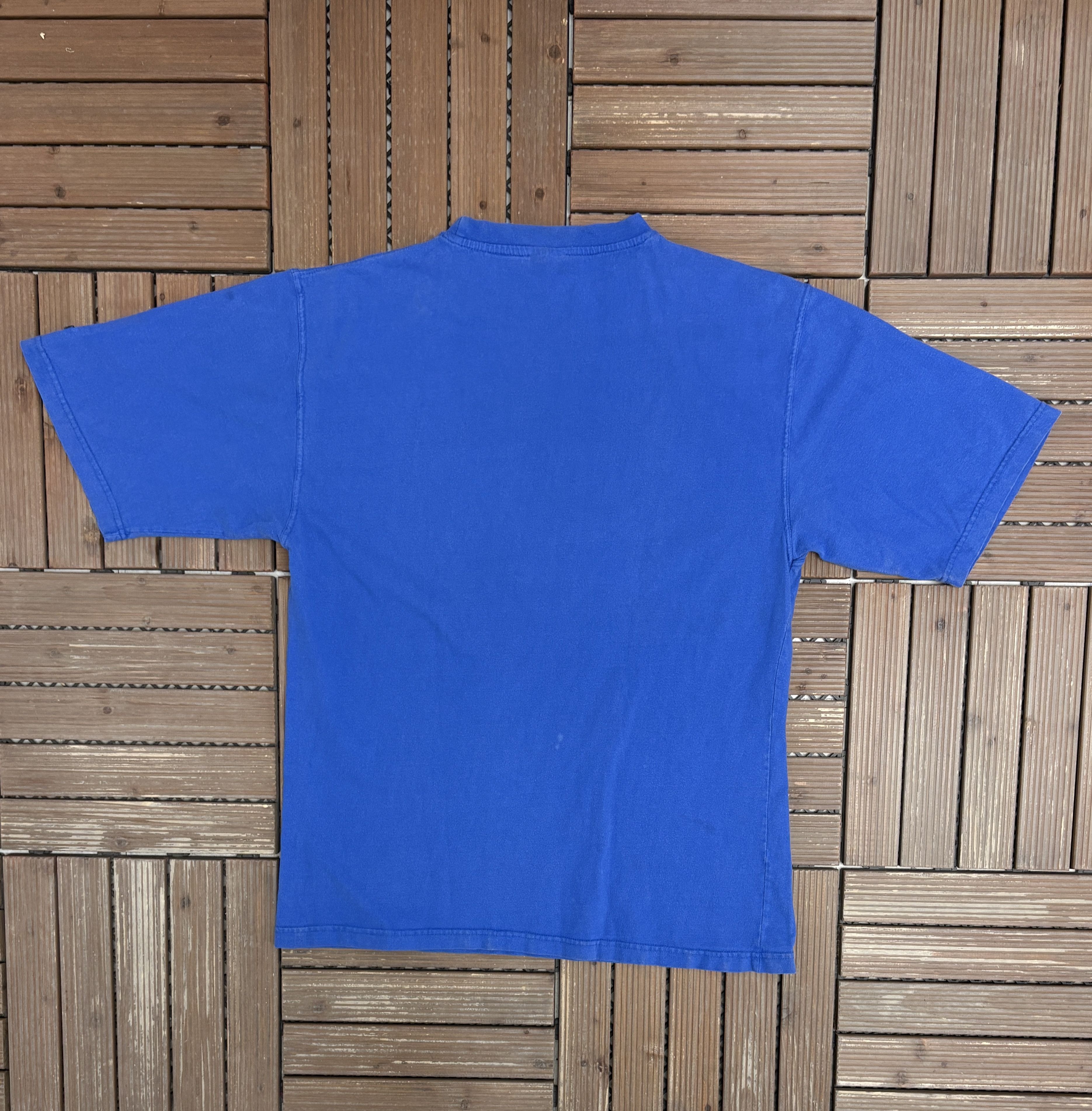 Fubu FUBU & Co. Varsity Sport Vintage Blue T-Shirt Tee Size US L / EU 52-54 / 3 - 4 Thumbnail