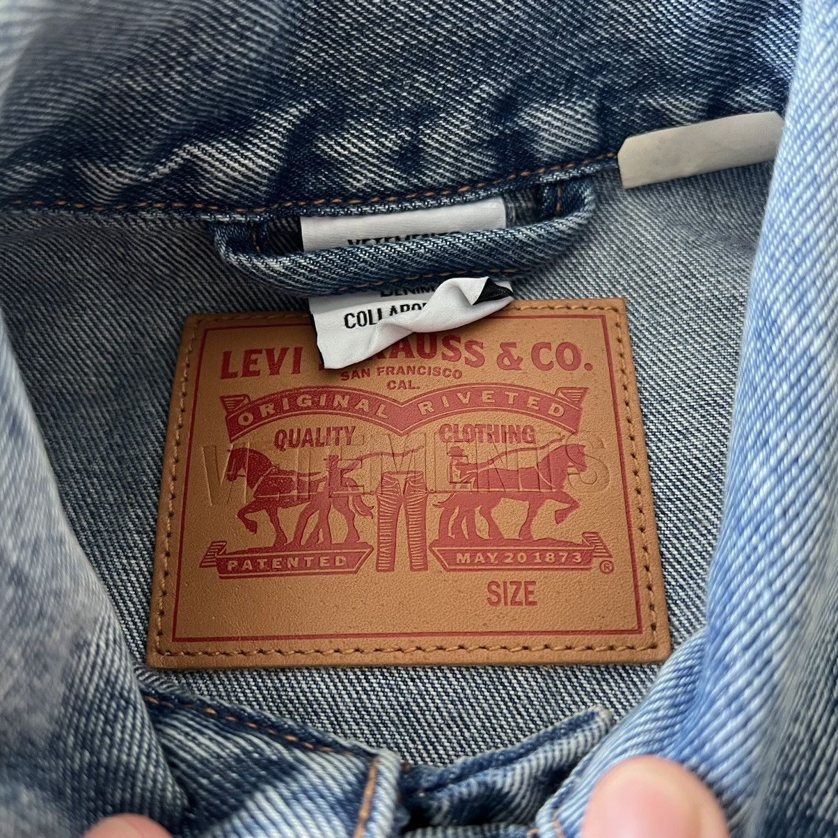 Levi's × Levi's Vintage Clothing × Vetements AW18 Vetements x Levi’s Reconstructed Denim Jacket Size S / US 4 / IT 40 - 4 Thumbnail
