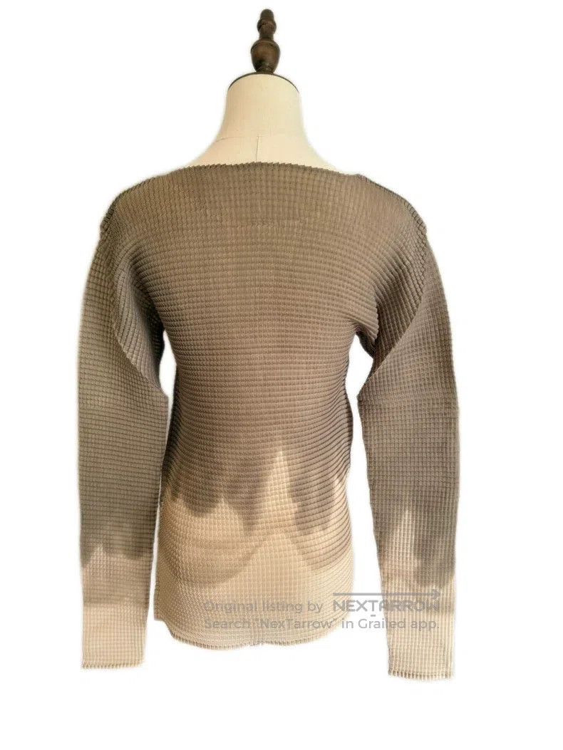 Issey Miyake Issey Miyake Ink-wash Long-sleeve Top Size M / US 6-8 / IT 42-44 - 2 Thumbnail