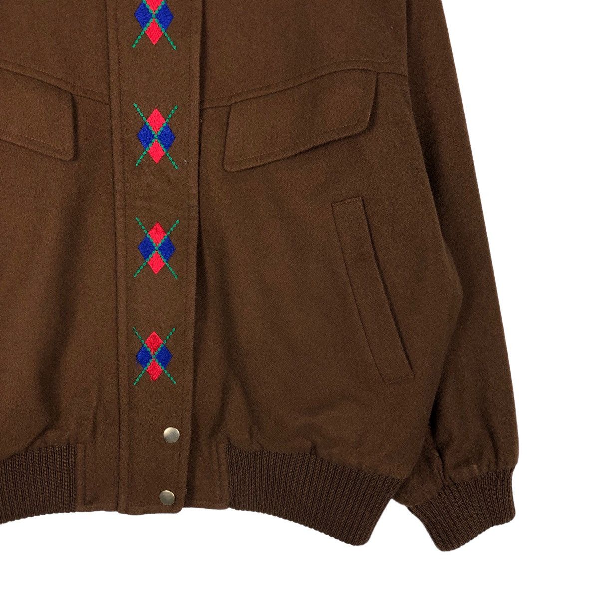 Japanese Brand 🔥Vintage Bomber Jacket Roman Eleve Japan Issey Miyake Size US M / EU 48-50 / 2 - 5 Thumbnail