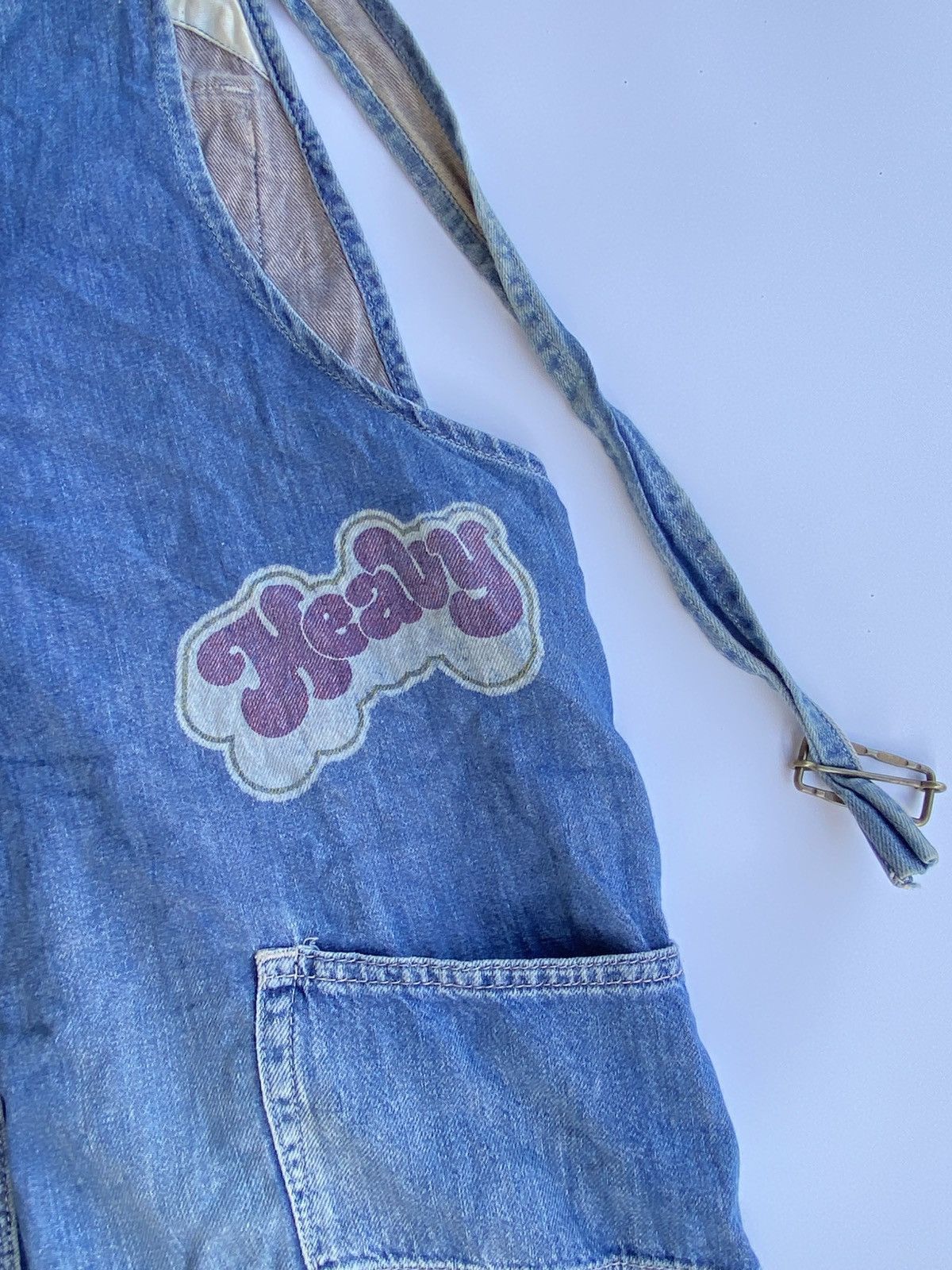 Other Vintage Hysteria Glamour Overalls Patchwork Clothing Blue M Size 32" / US 10 / IT 46 - 4 Thumbnail