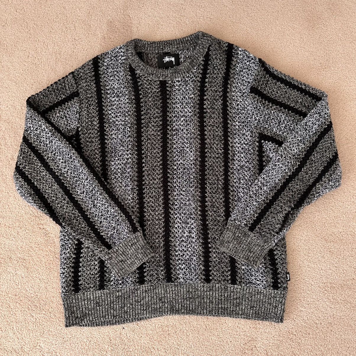 STUSSY OPEN KNIT SWEATER