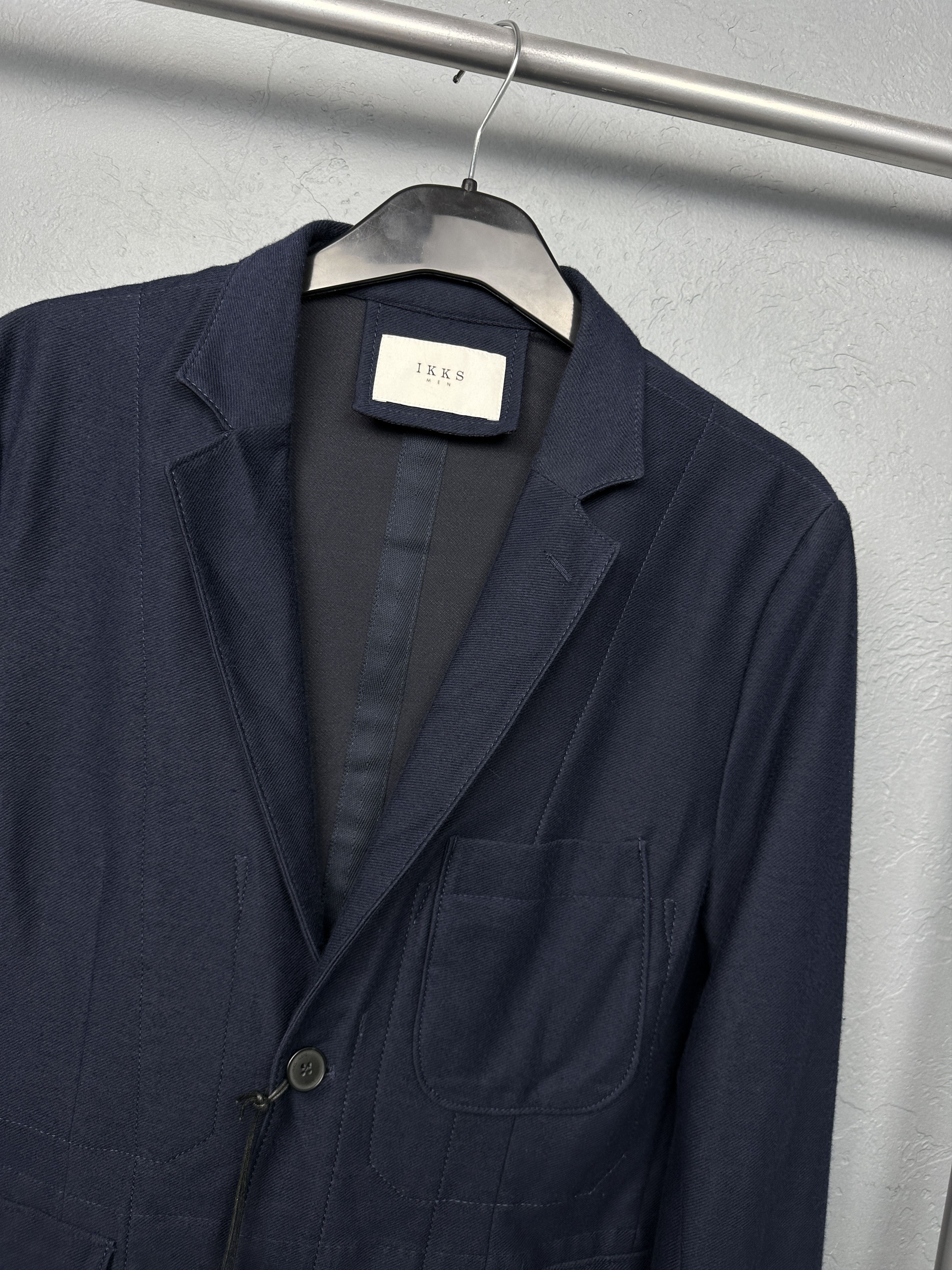 IKKS NEW! IKKS Mens Blazer Jacket Size US S / EU 44-46 / 1 - 2 Thumbnail