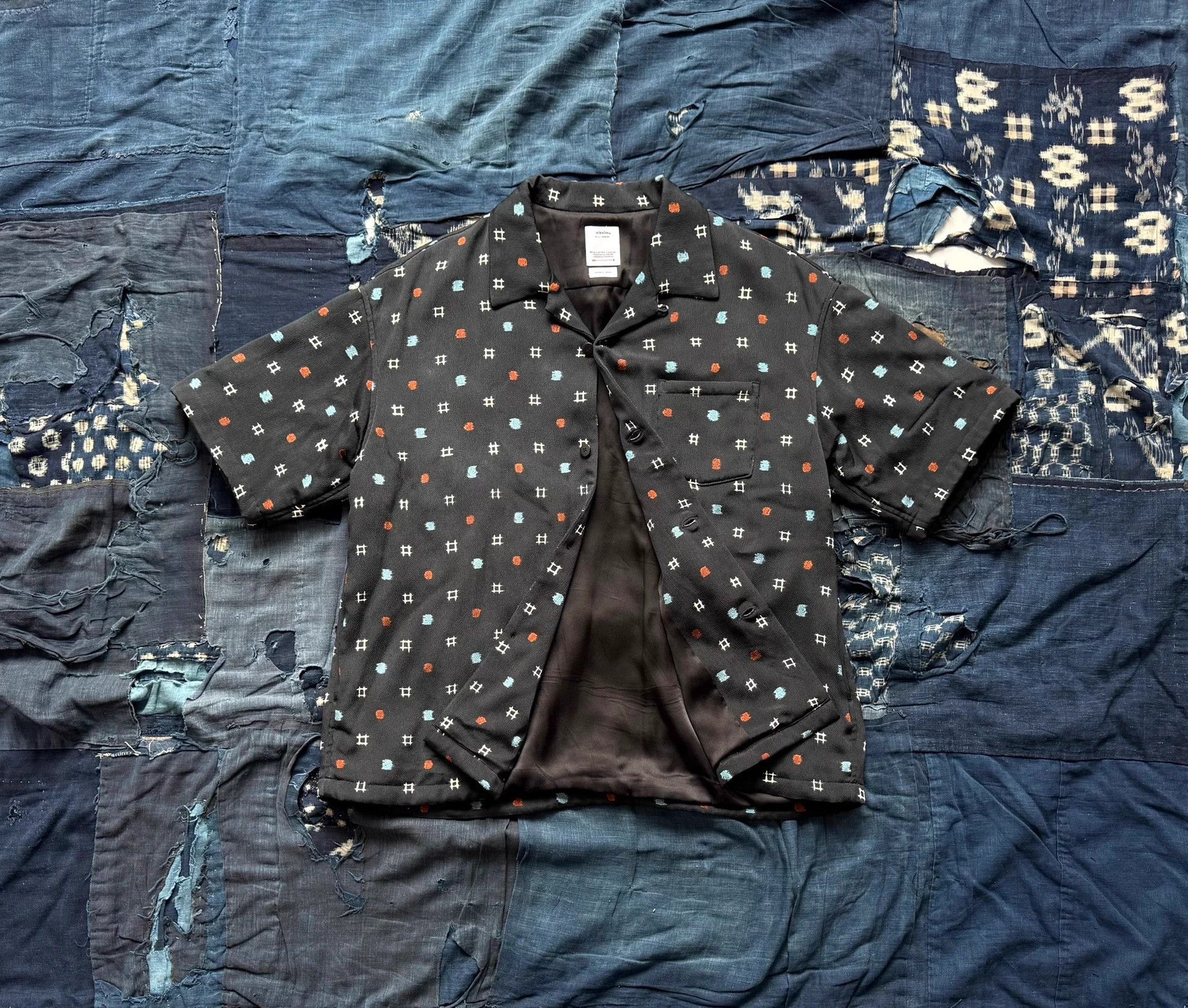 Visvim VISVIM 25SS WALLIS S/S MAWATA SILK Black 2 Size US M / EU 48-50 / 2 - 2 Thumbnail