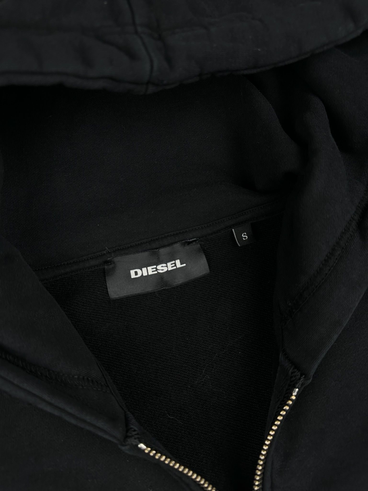 Diesel Y2K Diesel Big Logo Black Hoodie Size US S / EU 44-46 / 1 - 4 Thumbnail