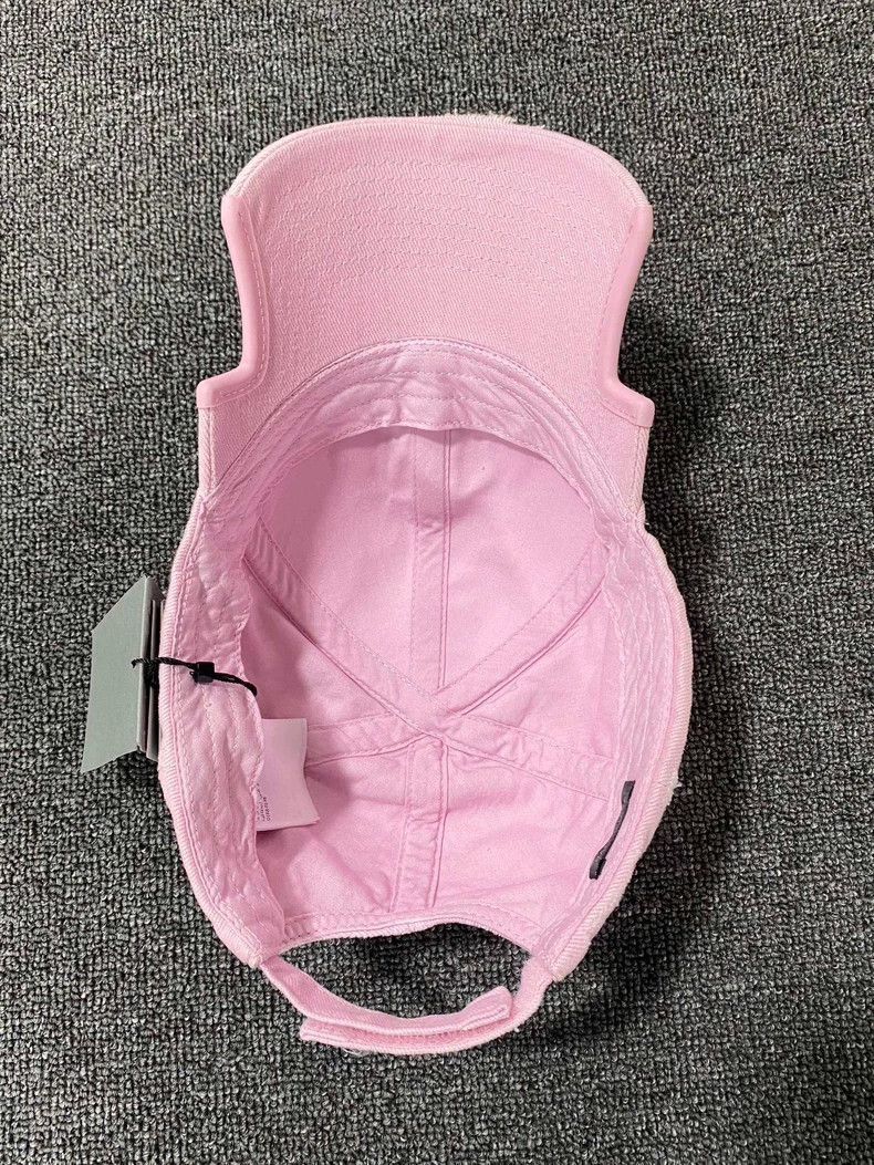 Balenciaga balenciaga pink embroidered logo hat-2507 Size ONE SIZE - 4 Thumbnail