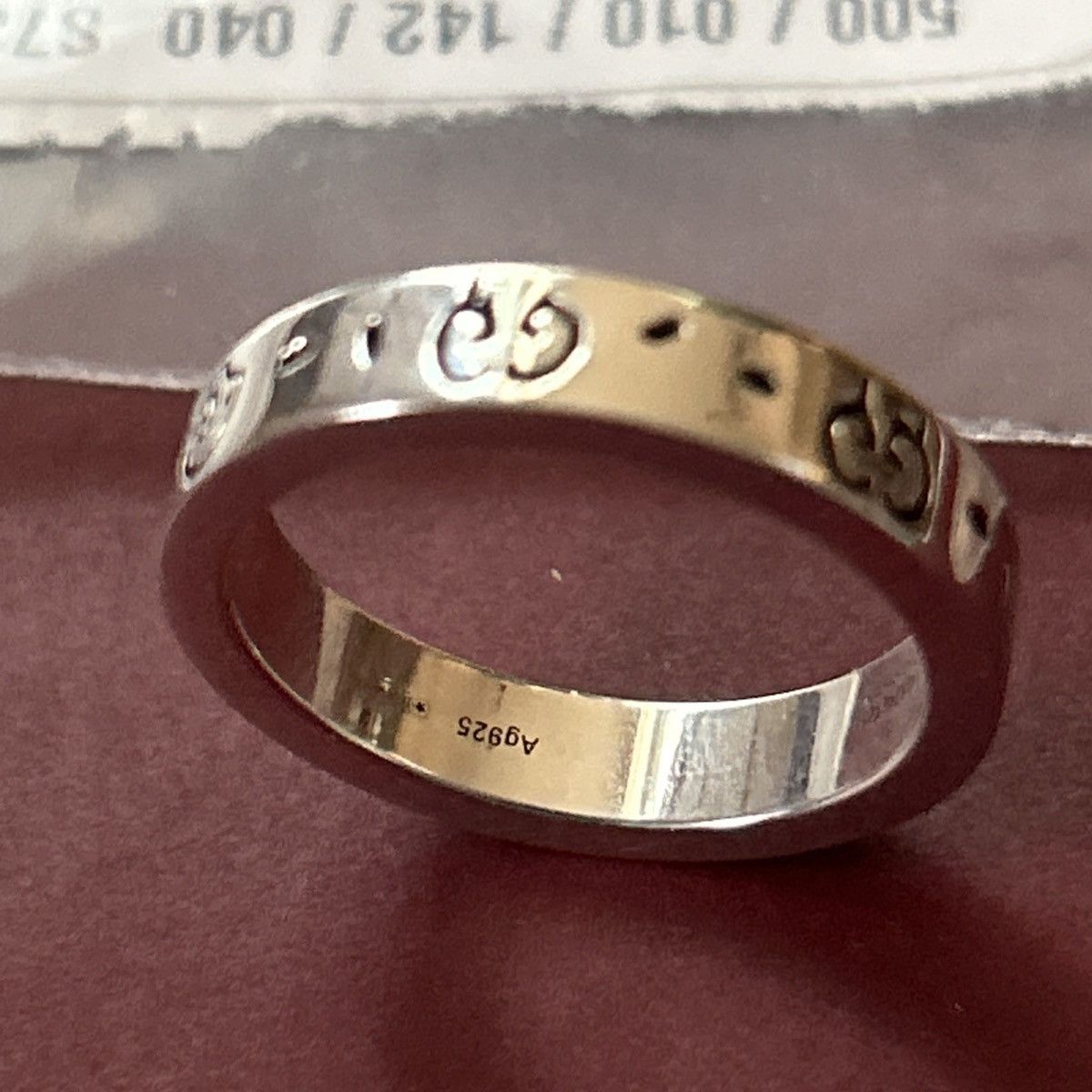 Gucci Gucci GG Ghost Costume Ring Silver Ag925 477932 Size ONE SIZE - 3 Thumbnail