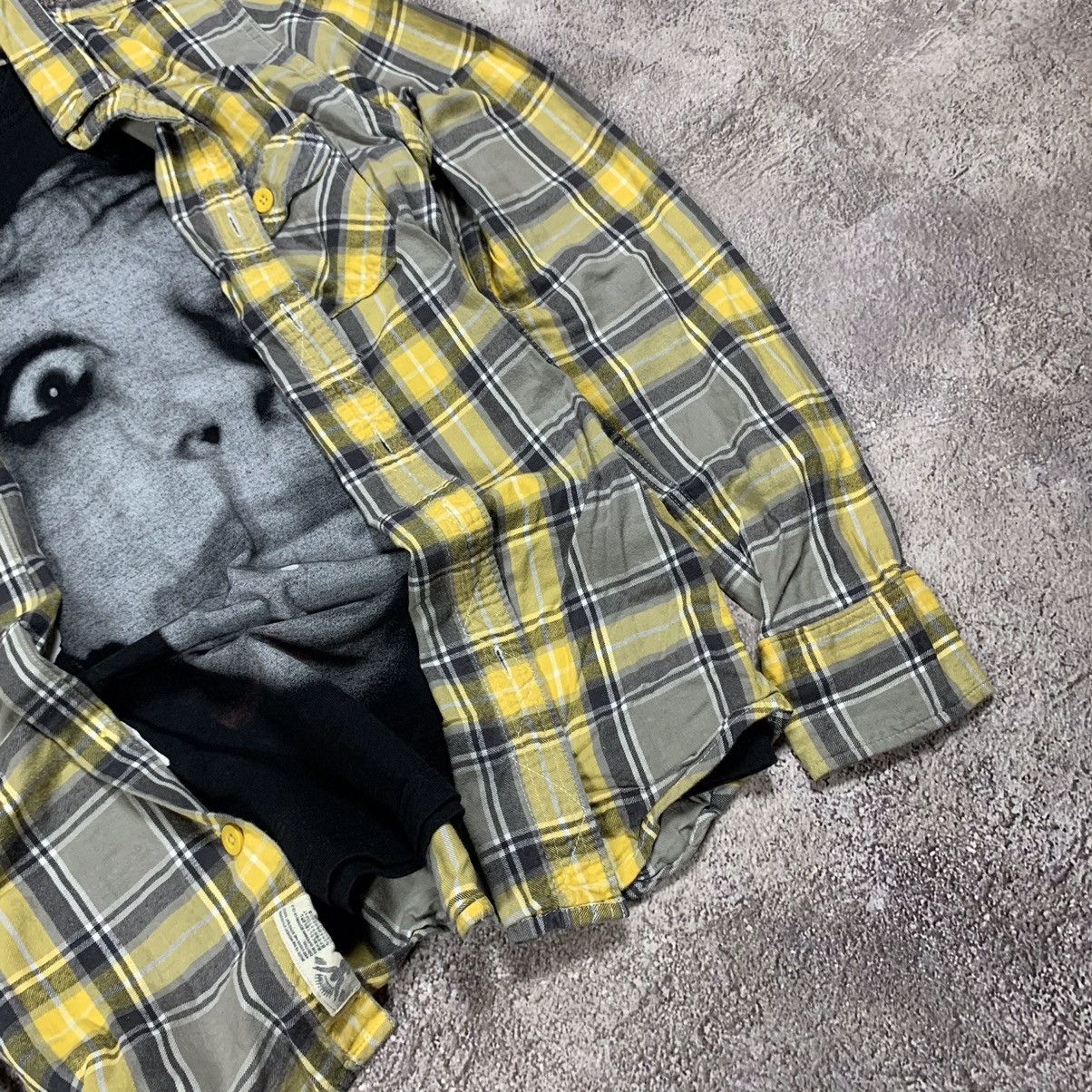 Vintage Vintage 90s Plaid Shirt Oversized Grunge Streetwear Y2K L Size US L / EU 52-54 / 3 - 3 Thumbnail