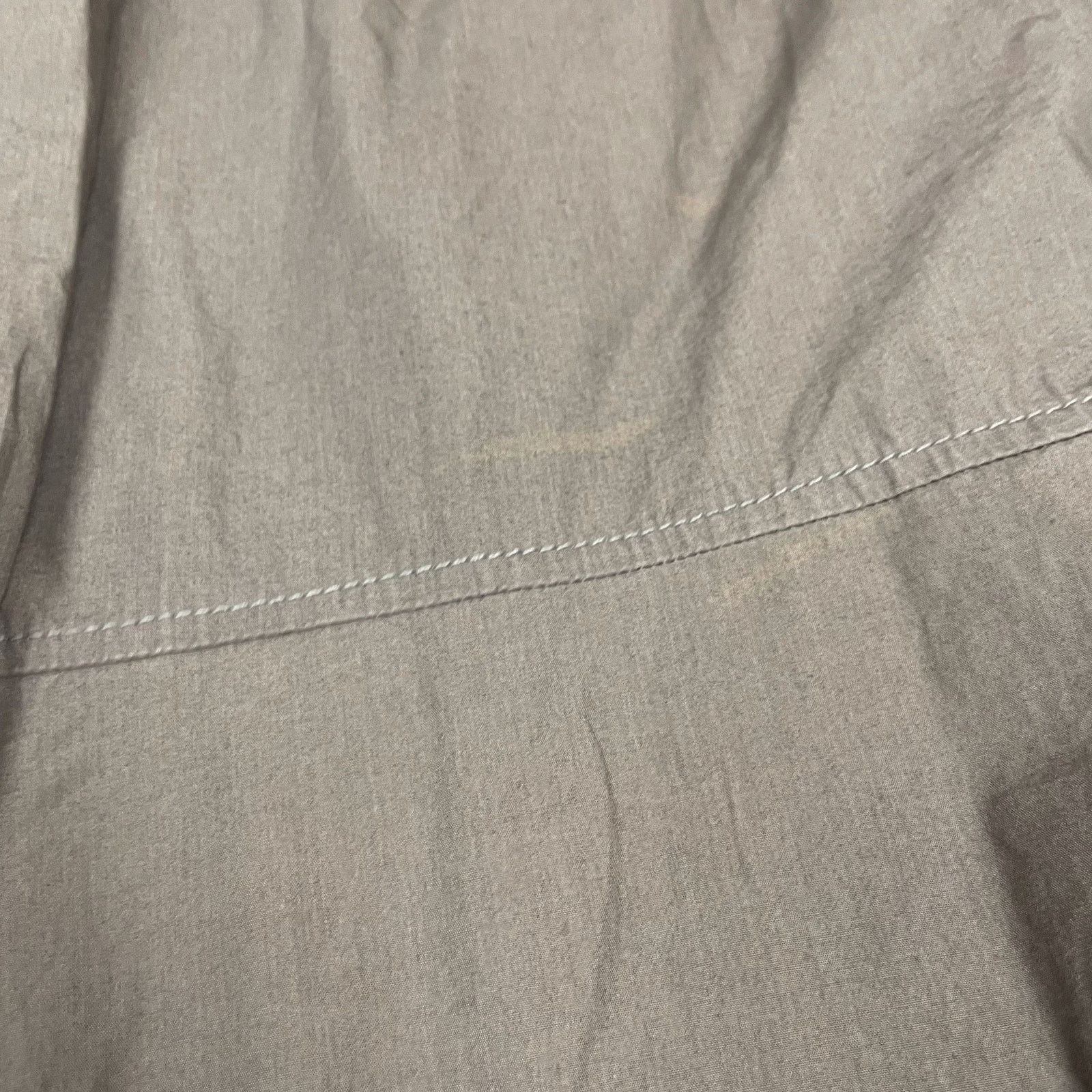 Nike × Vintage Nike Women's Brown Mid-Rise Baggy Drill Track Pants Large Size 27" / US 4 / IT 40 - 3 Thumbnail