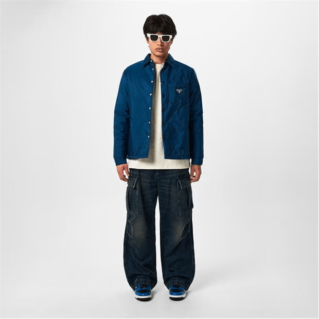 Prada Nylon Padded Overshirt Size US M / EU 48-50 / 2 - 4 Thumbnail