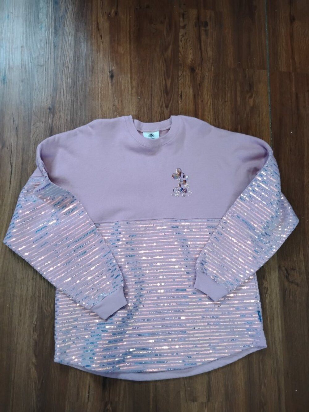 Disney DS Disney EARidescent Sequin Mickey Mouse Spirit Jersey Size L / US 10 / IT 46 - 2 Thumbnail